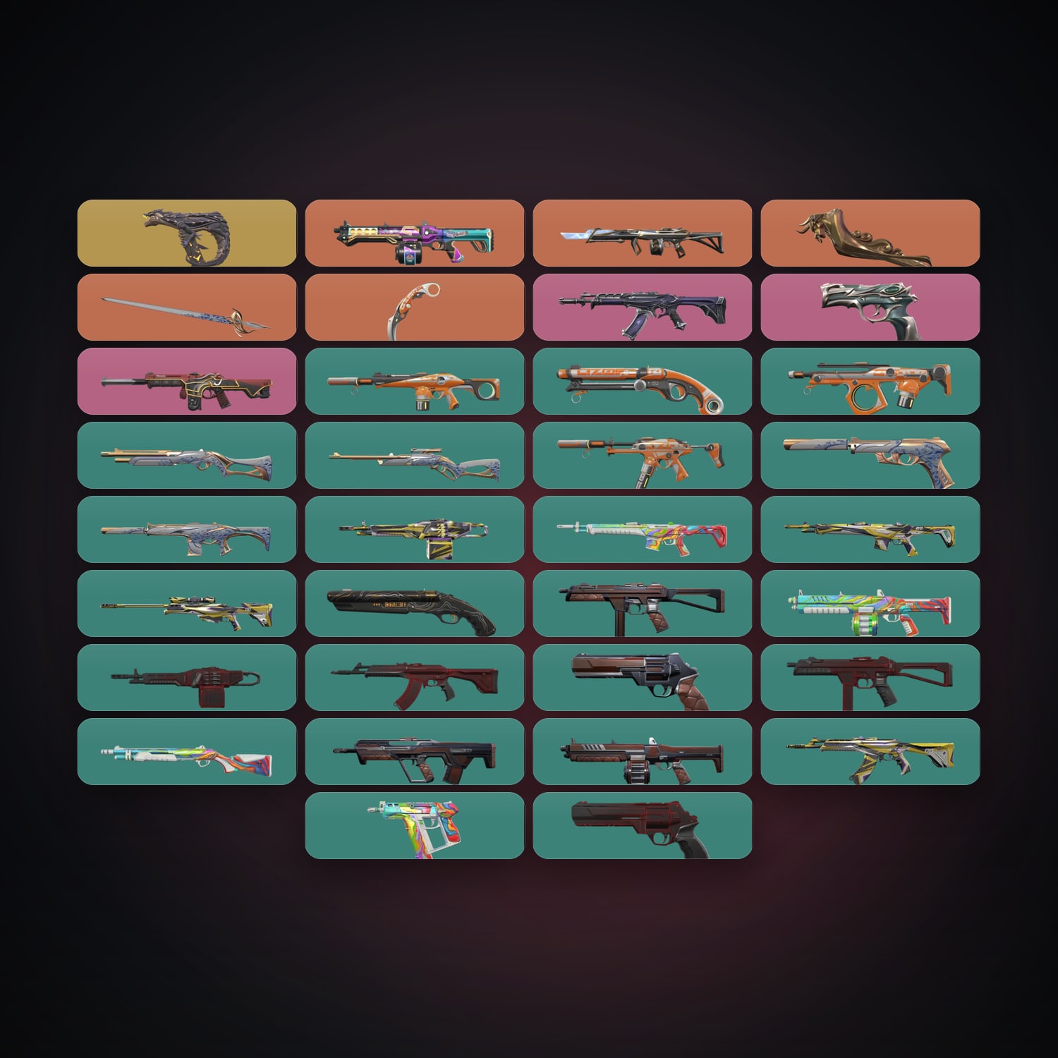 AP Bronze 1 locker — 3 knives, 34 skins, lvl 70 — HabibiAccounts