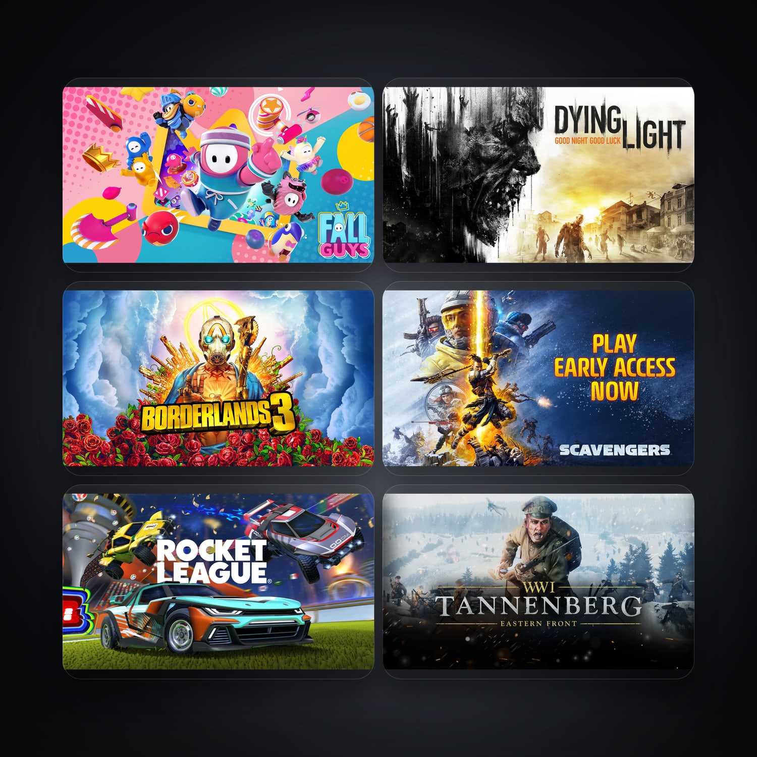هالحساب إبك فيه Fall Guys وDying Light Enhanced Edition، FR، 220 ألعاب — HabibiAccounts