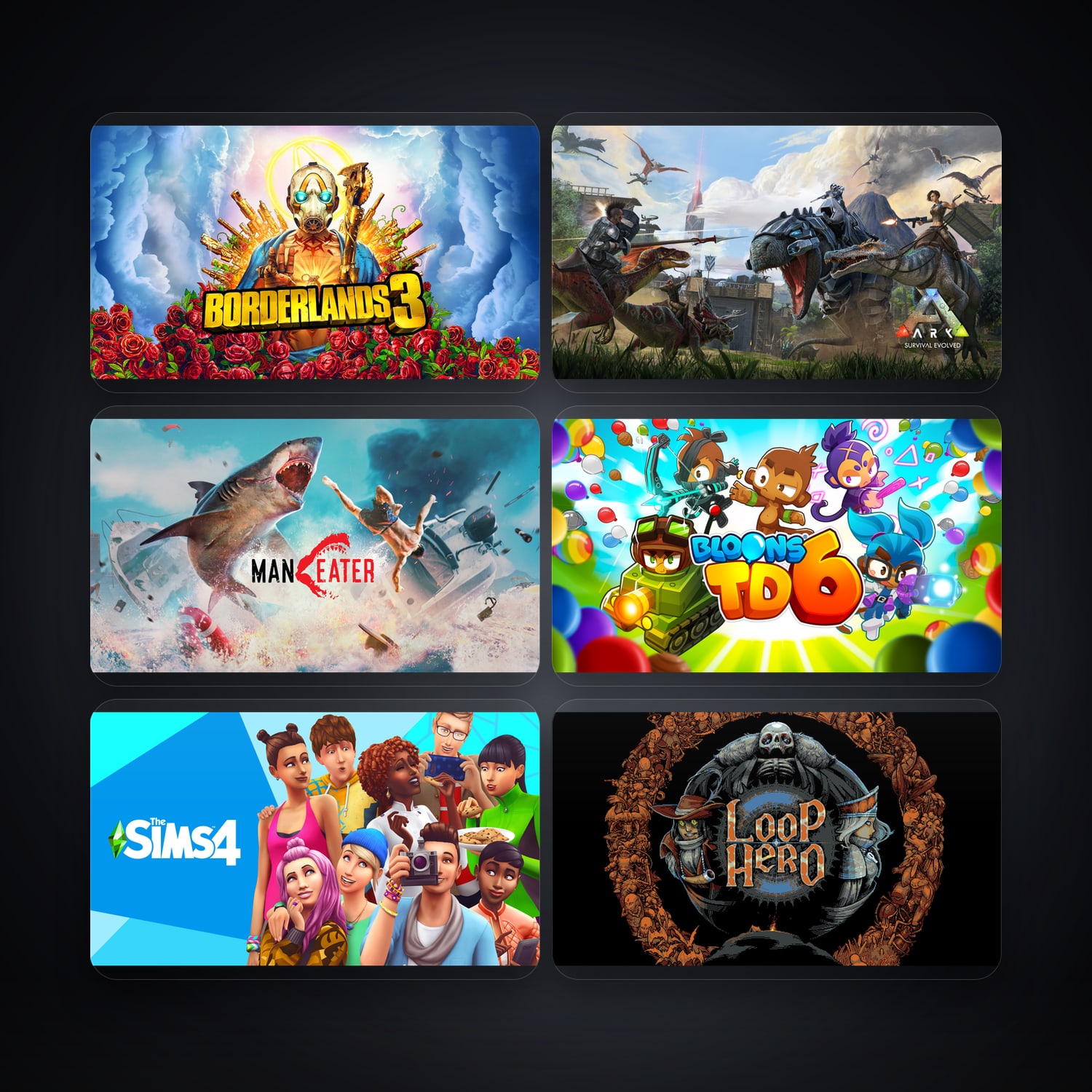 Epic Borderlands 3 + ARK: Survival Evolved — US — 6 games — HabibiAccounts