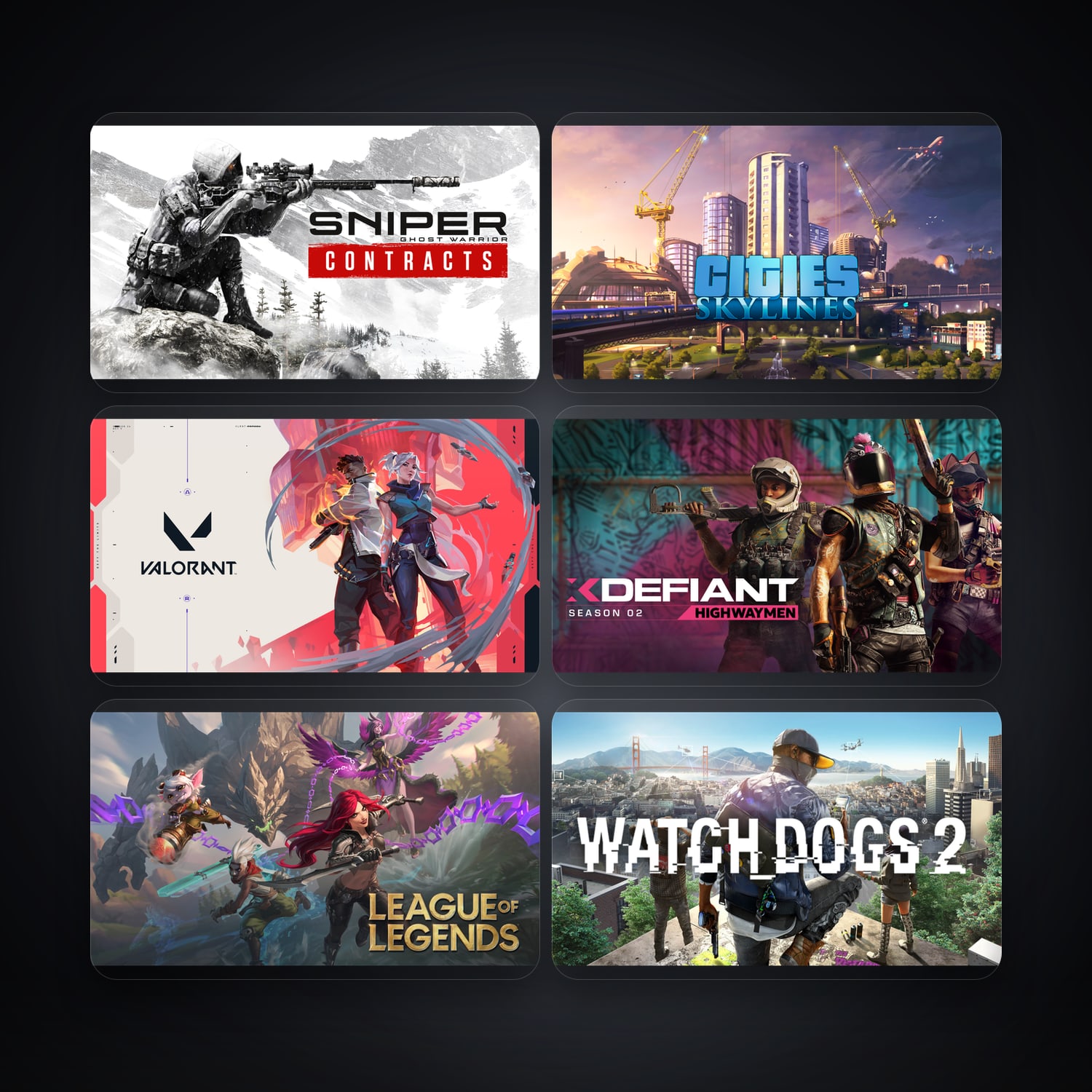 Epic Sniper Ghost Warrior Contracts + Cities Skylines — EG — 10 games — HabibiAccounts