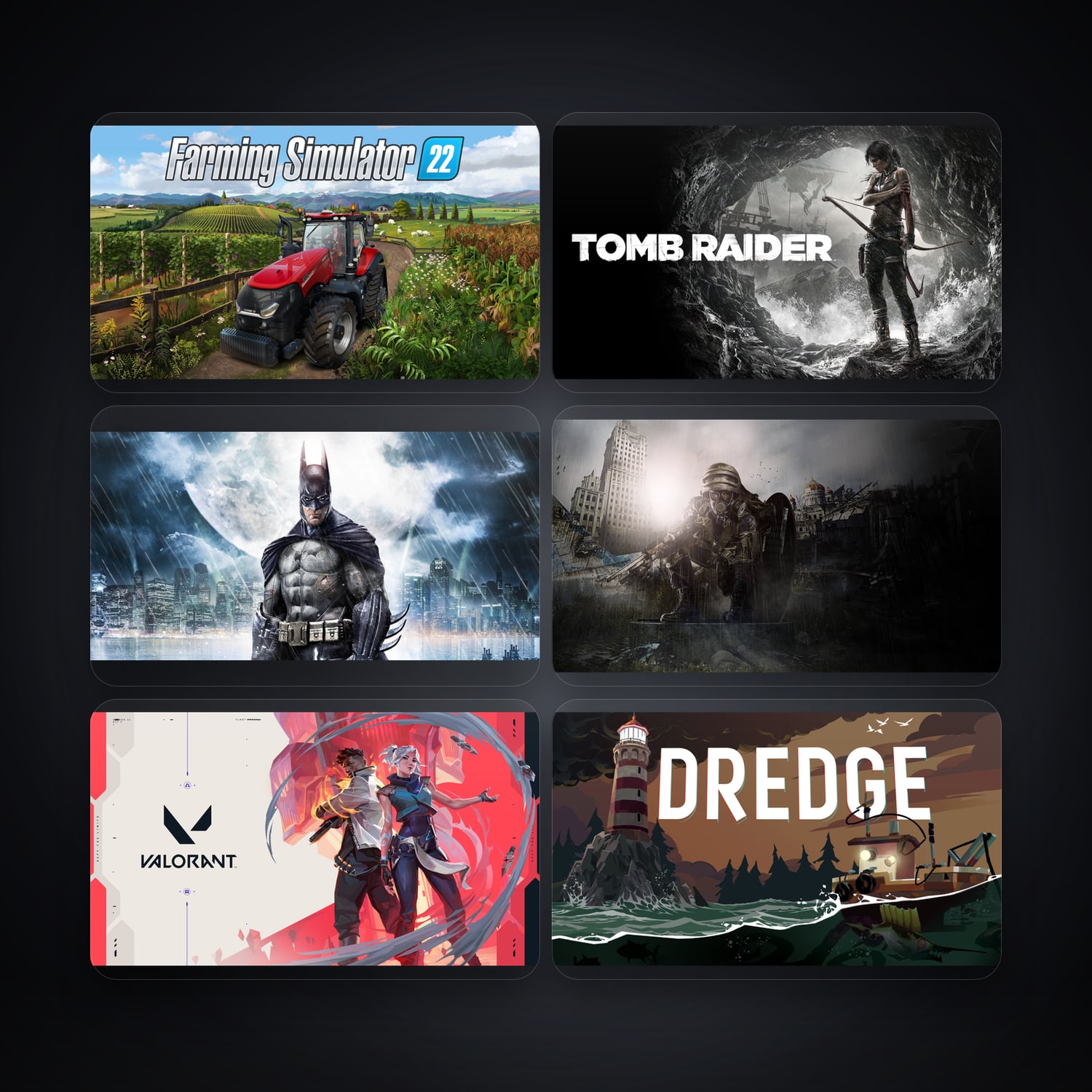 Epic Farming Simulator 22 + Tomb Raider GAME OF THE YEAR EDITION — TR — 164 games — HabibiAccounts