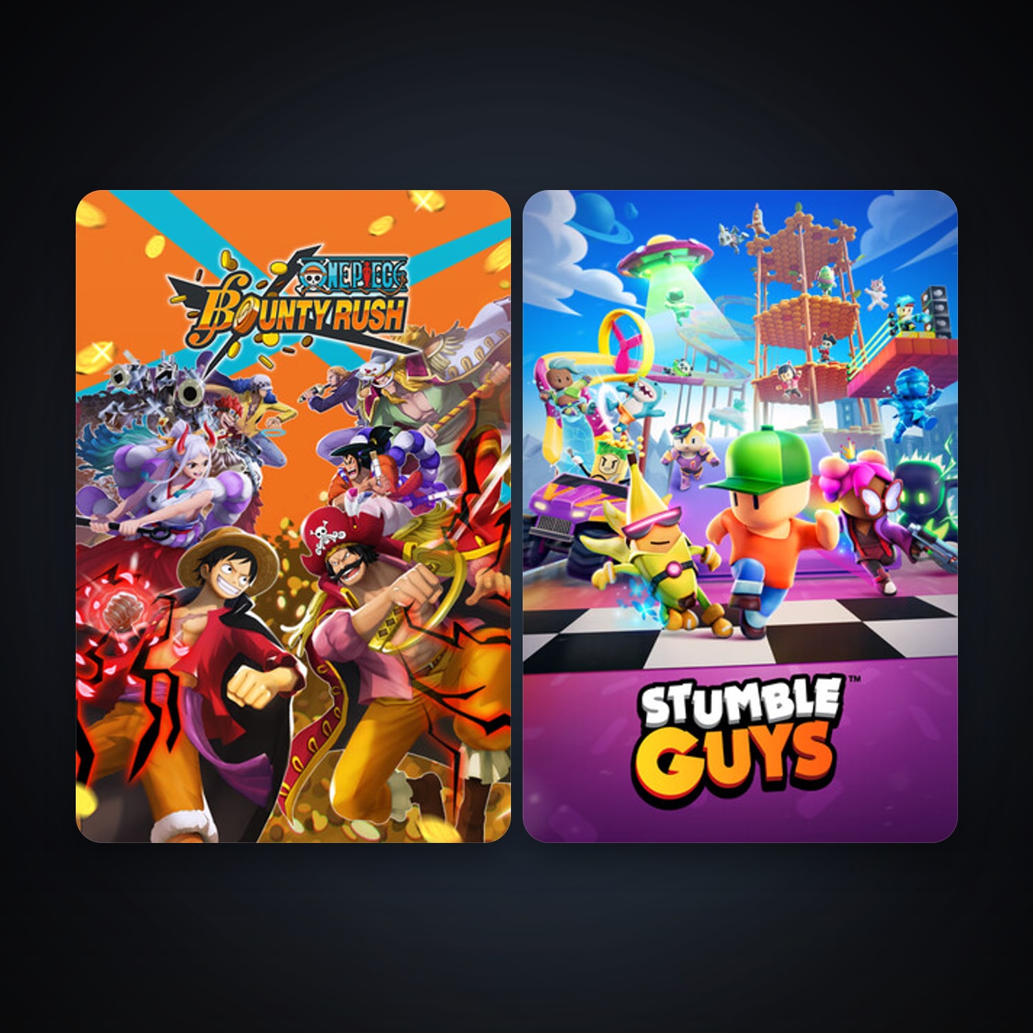 Steam account: Stumble Guys + ONE PIECE Bounty Rush, 3 games, clean — HabibiAccounts