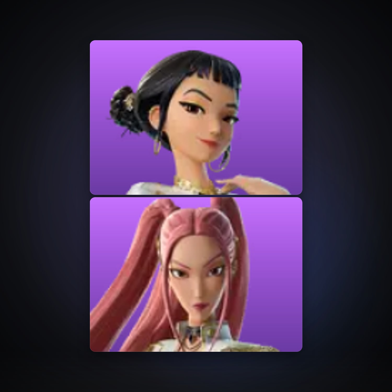 Fortnite locker — 2 skins — 300 V-Bucks — lvl 44 — HabibiAccounts