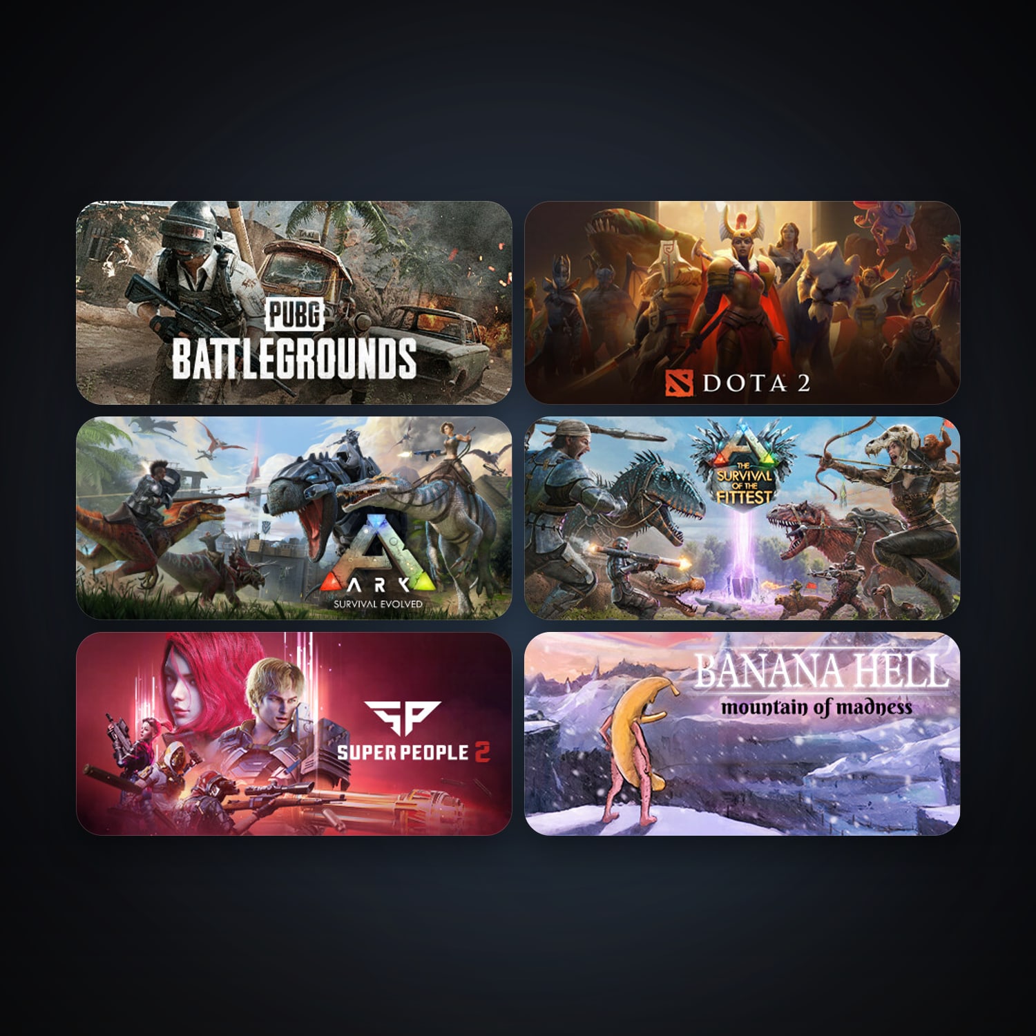 Dota 2 + ARK: Survival Evolved, 9 games, clean — HabibiAccounts