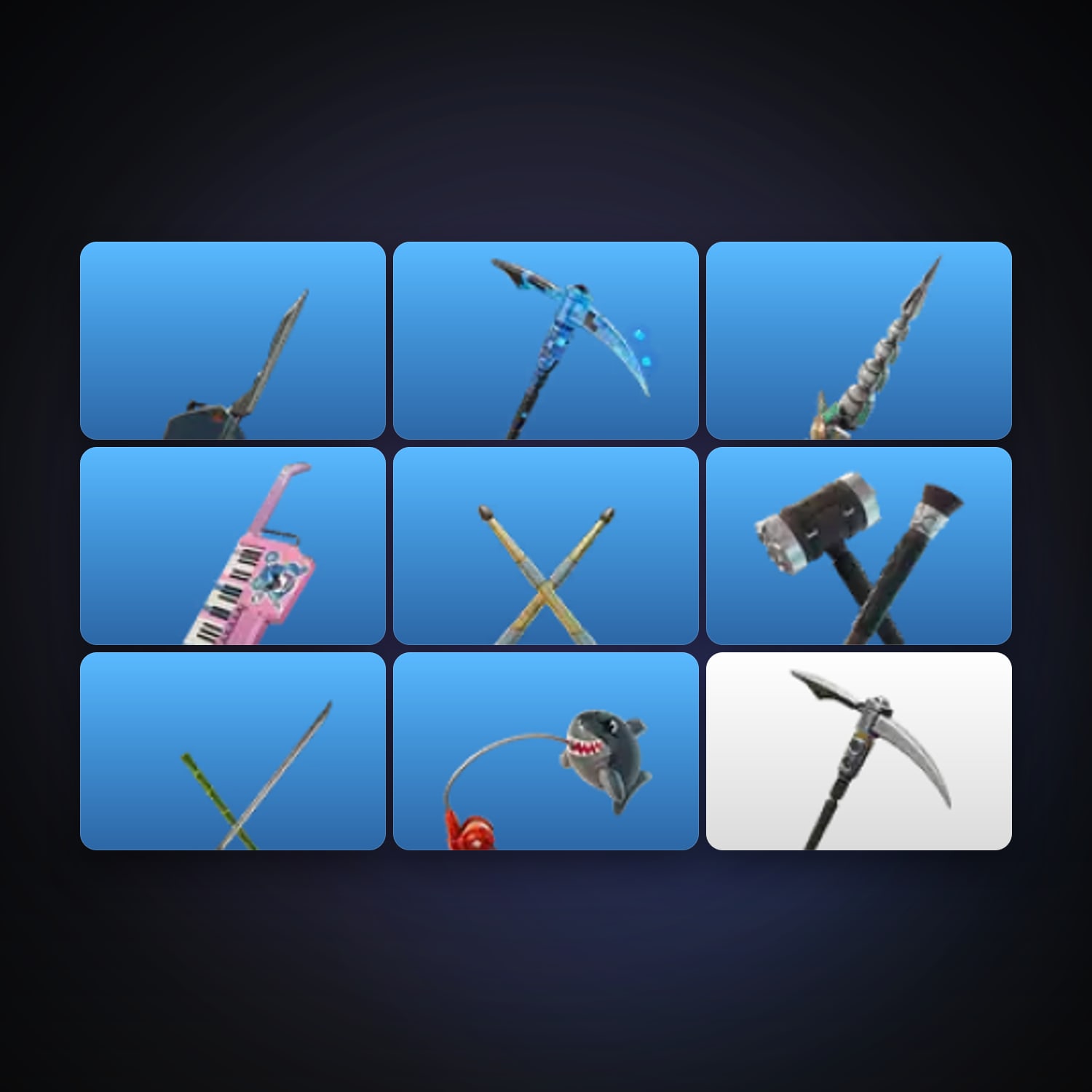 Fortnite locker — 100 V-Bucks — lvl 56 — HabibiAccounts