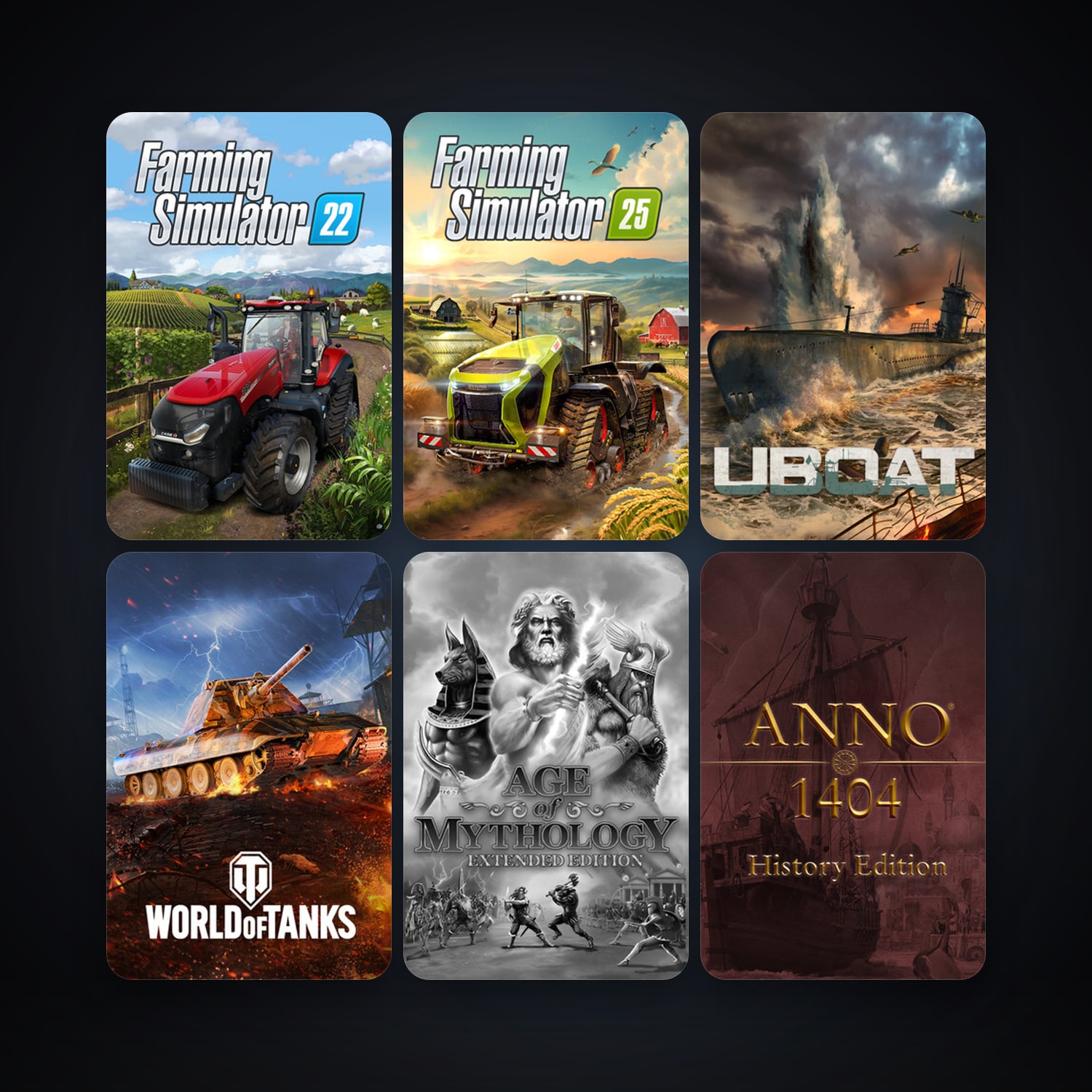 Stronghold HD + Stronghold 3 Gold, 17 games, clean — HabibiAccounts
