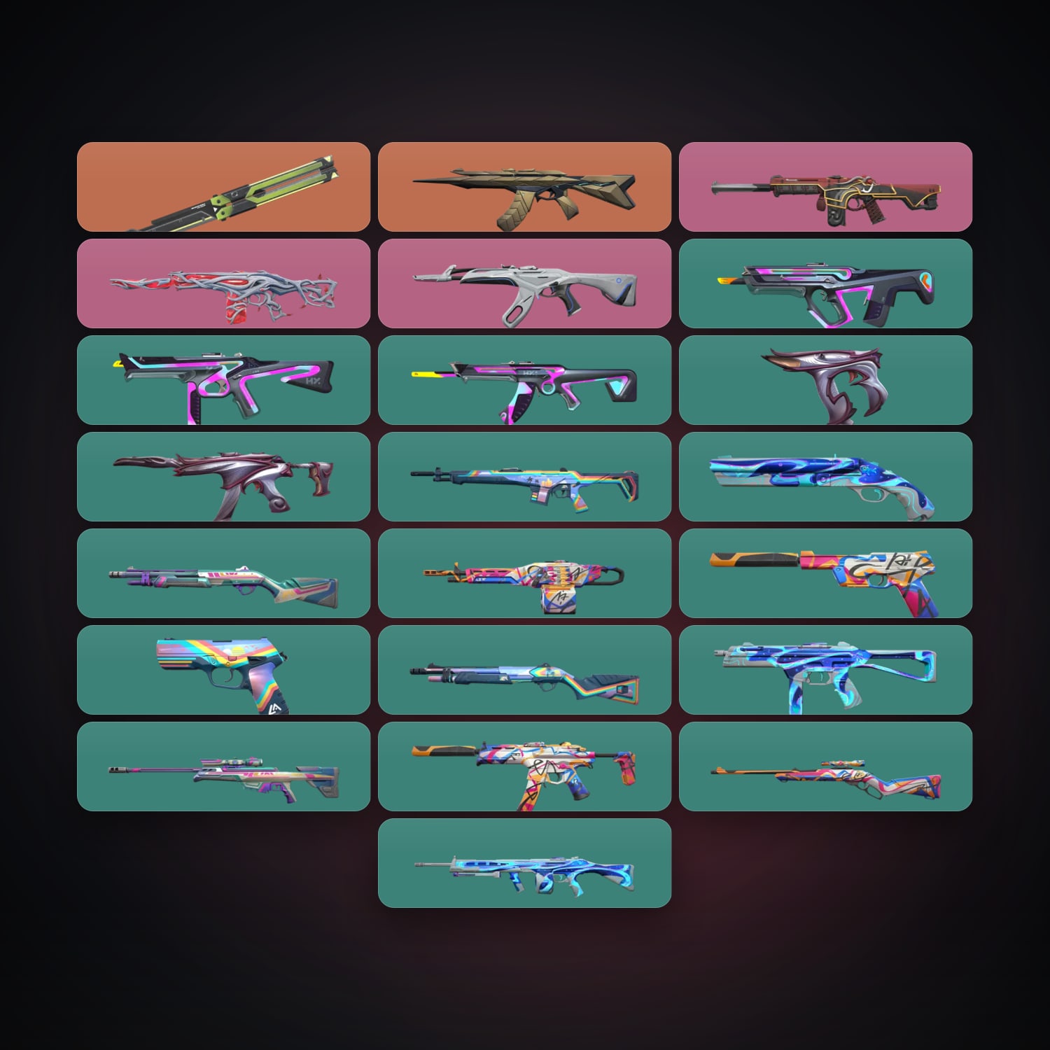 EU Bronze 2 locker — 1 knives, 22 skins, lvl 65 — HabibiAccounts