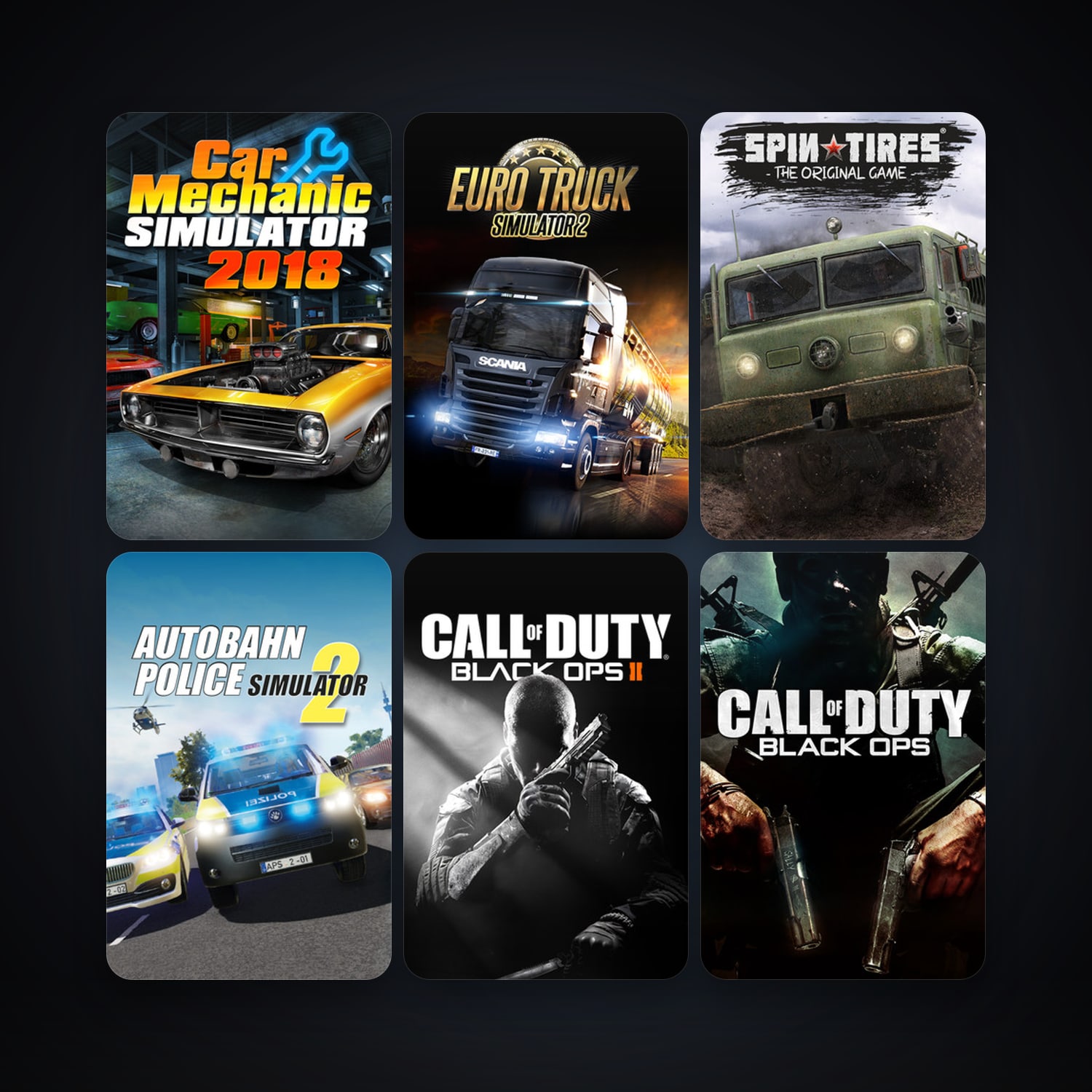 Call of Duty: Black Ops + Call of Duty: Black Ops Multiplayer, 11 games, clean — HabibiAccounts