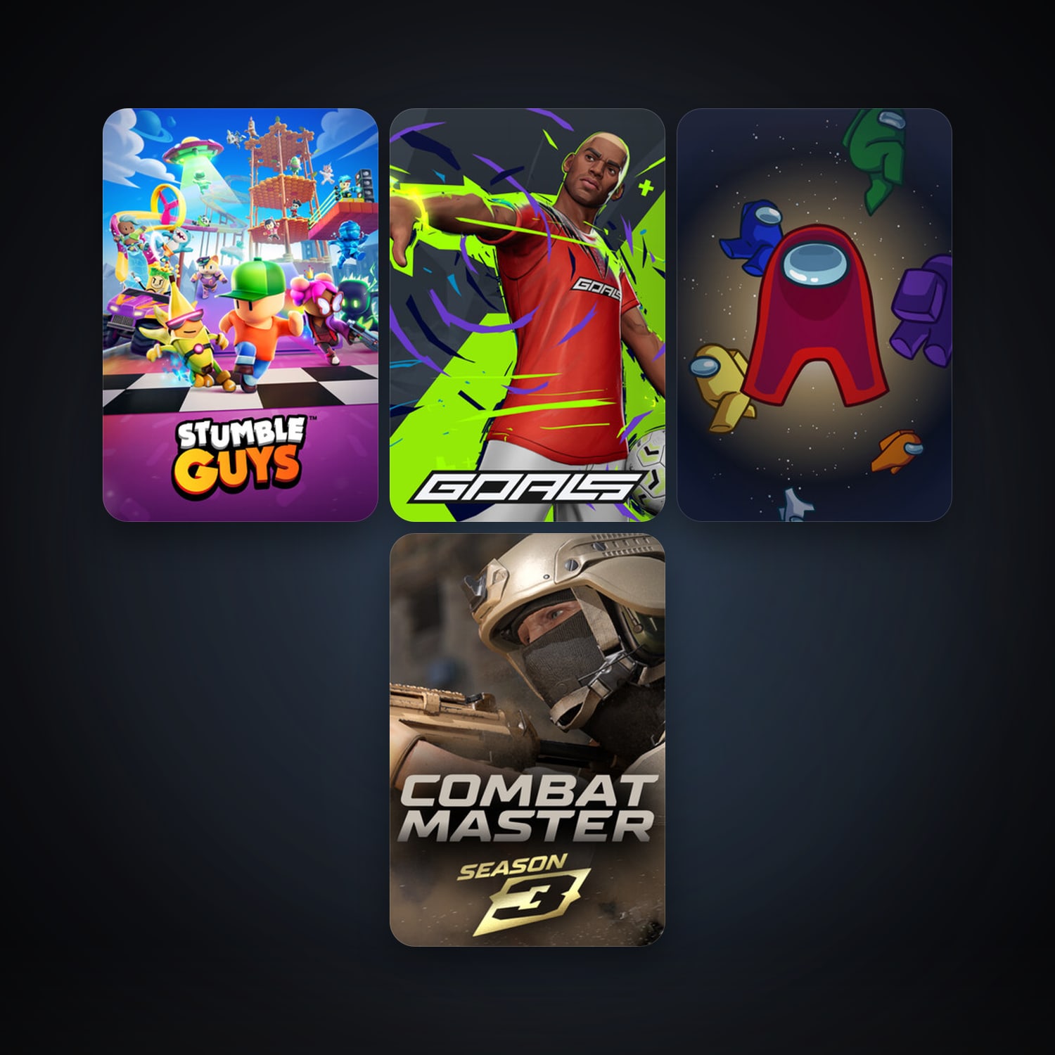 Aimlabs + Among Us, 5 games, clean — HabibiAccounts