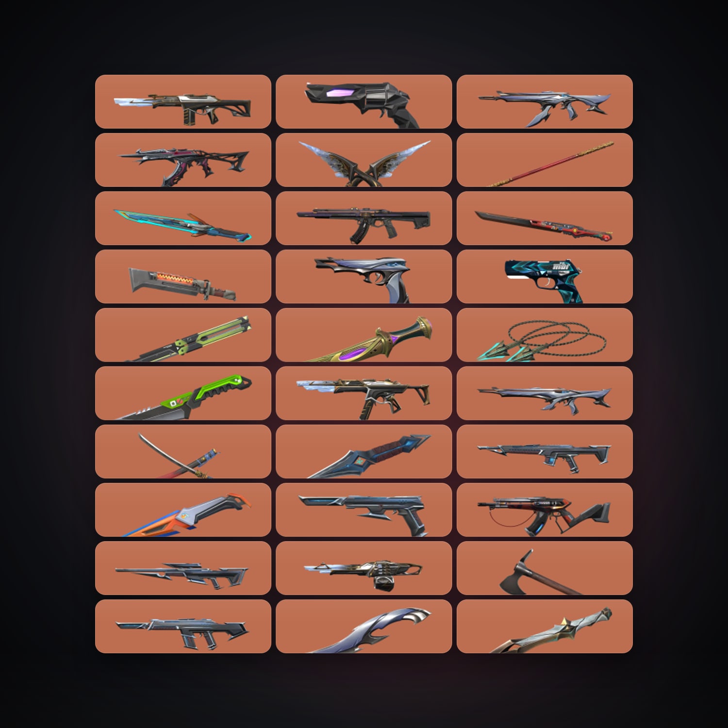 BR Silver 1 locker — 15 knives, 111 skins, lvl 245 — HabibiAccounts
