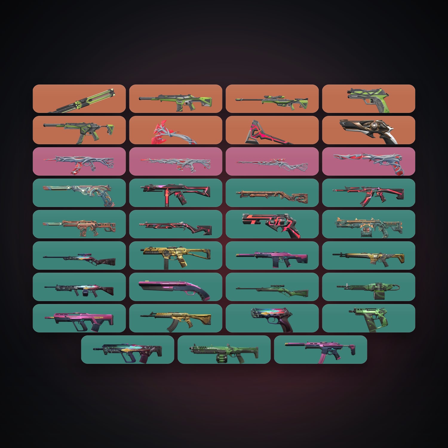 NA Silver 3 locker — 3 knives, 36 skins, lvl 91 — HabibiAccounts