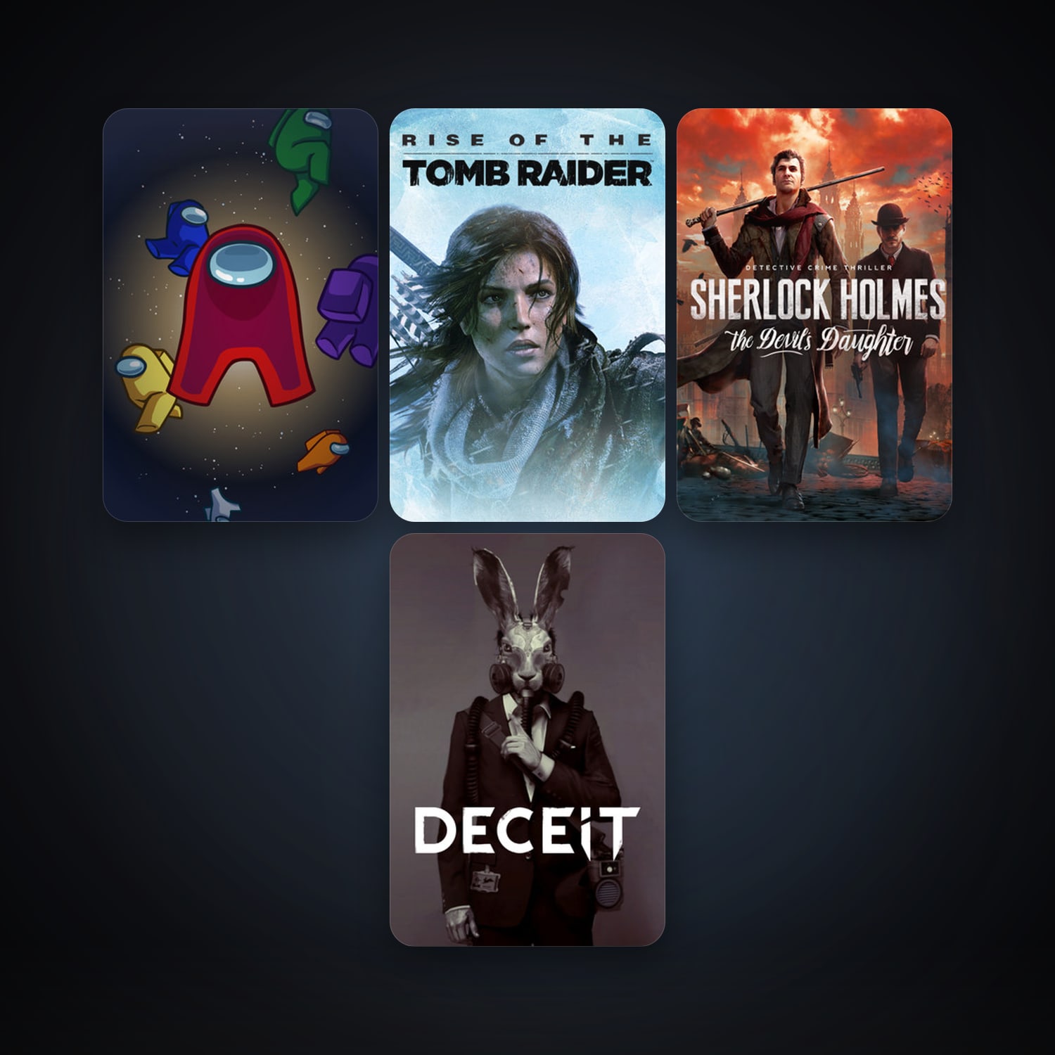 Sherlock Holmes: The Devil's Daughter + Rise of the Tomb Raider, 8 games, clean — HabibiAccounts