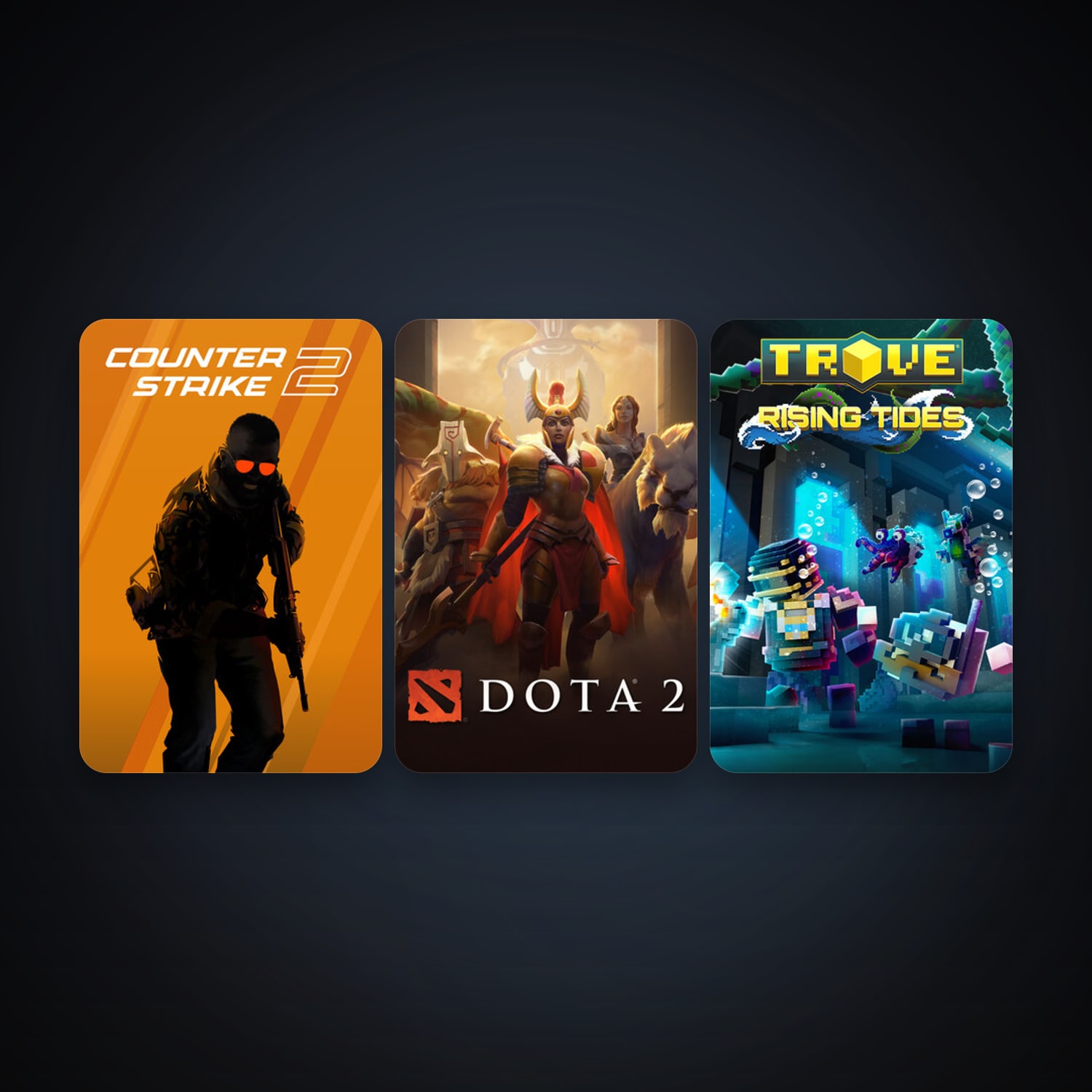 Dota 2 + CS2 Prime, 4 games, clean · 259394638 — HabibiAccounts
