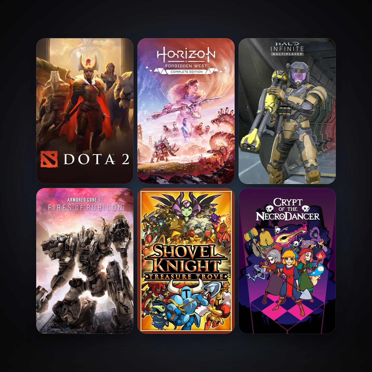 Dota 2 + Crypt of the NecroDancer, 11 games, clean — HabibiAccounts