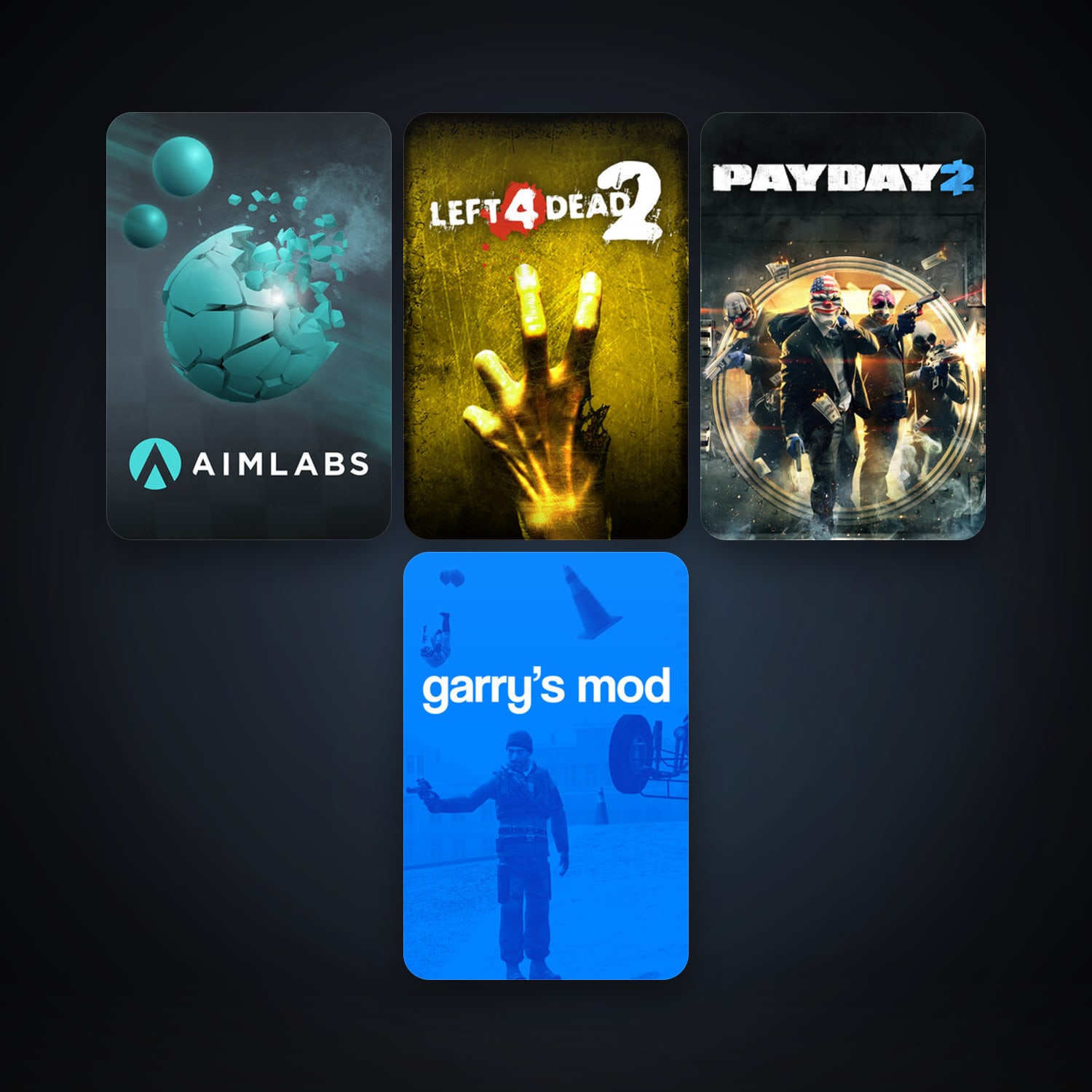 Left 4 Dead 2 + Garry's Mod, 36 games, clean — HabibiAccounts
