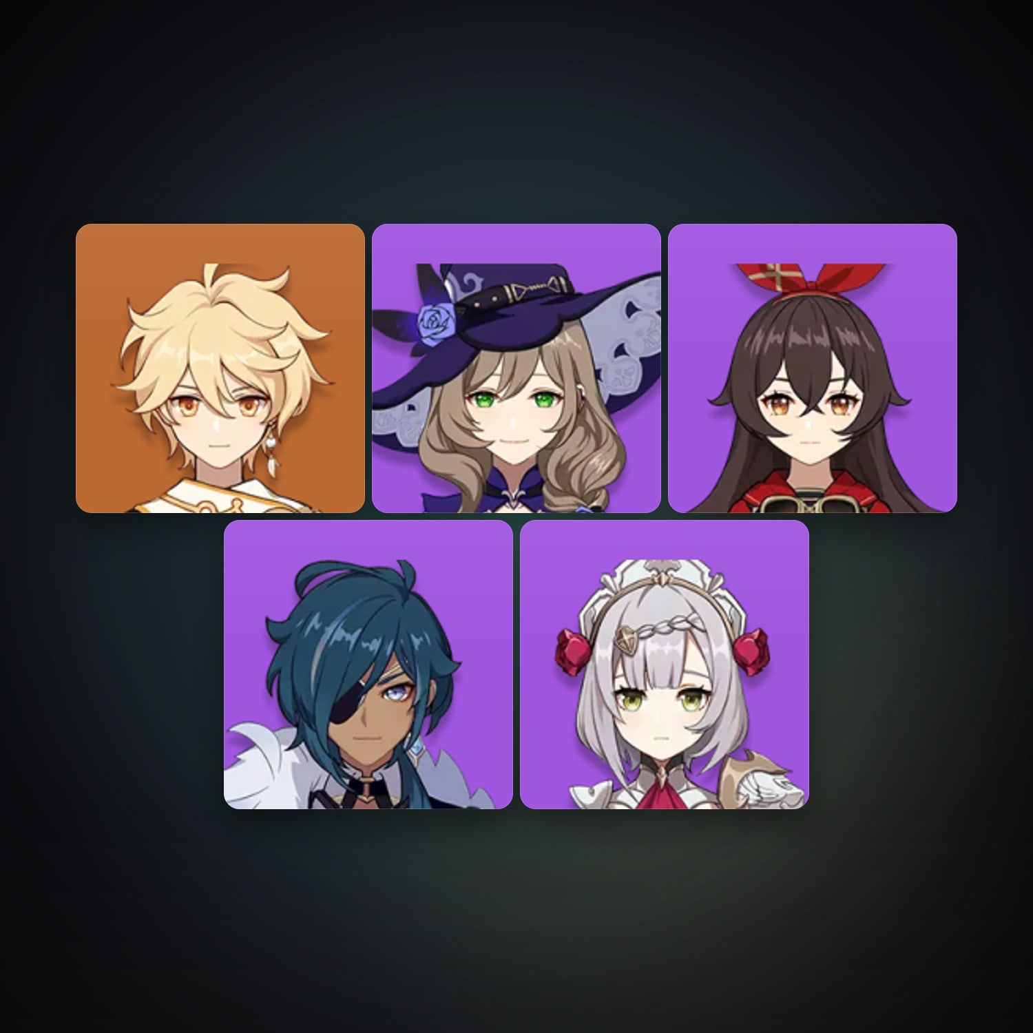 Genshin Impact | AR 11 | 5 Chars — Genshin / miHoYo Account — HabibiAccounts