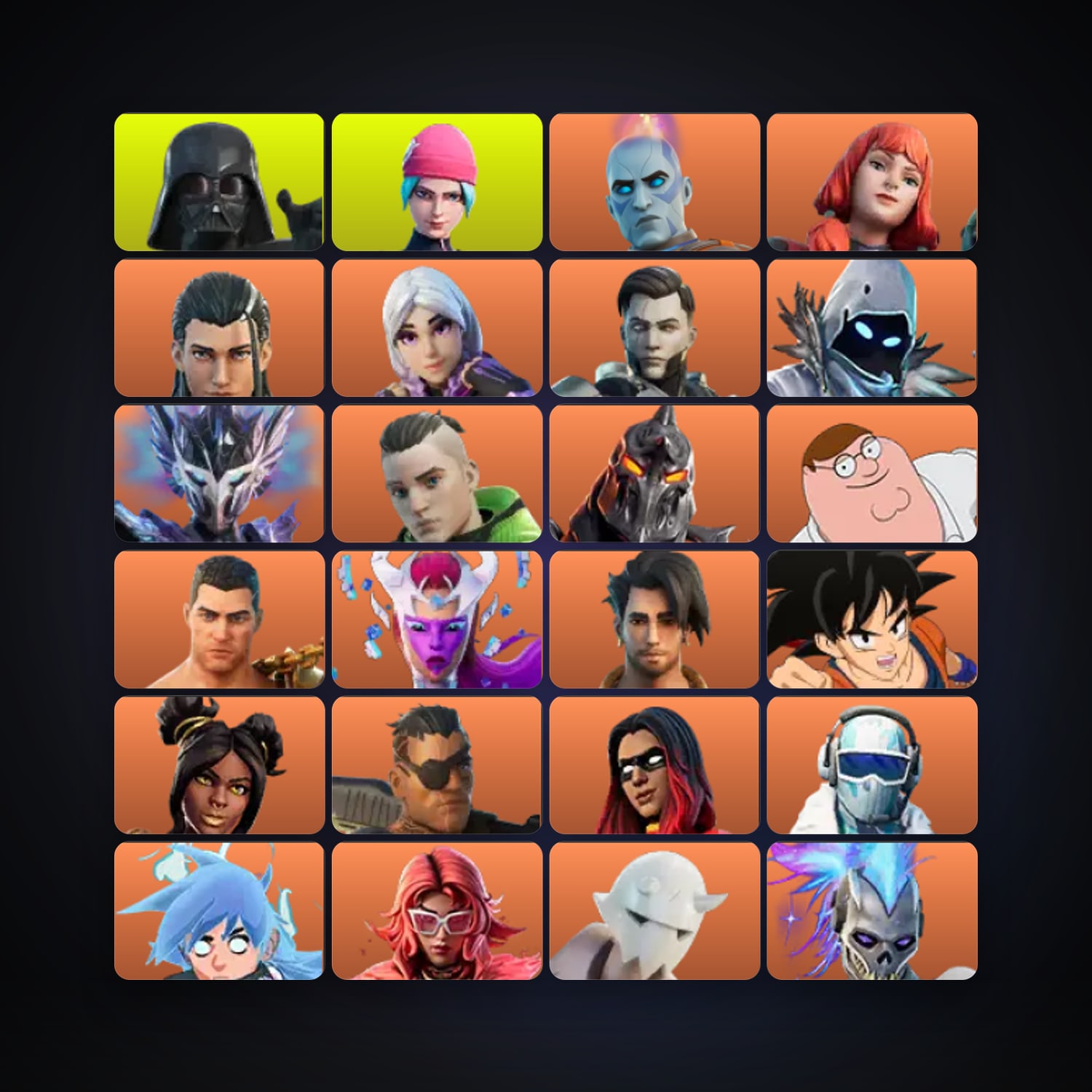 The Origin — The Imagined — 317 skins — 1K V-Bucks — lvl 5685 — HabibiAccounts