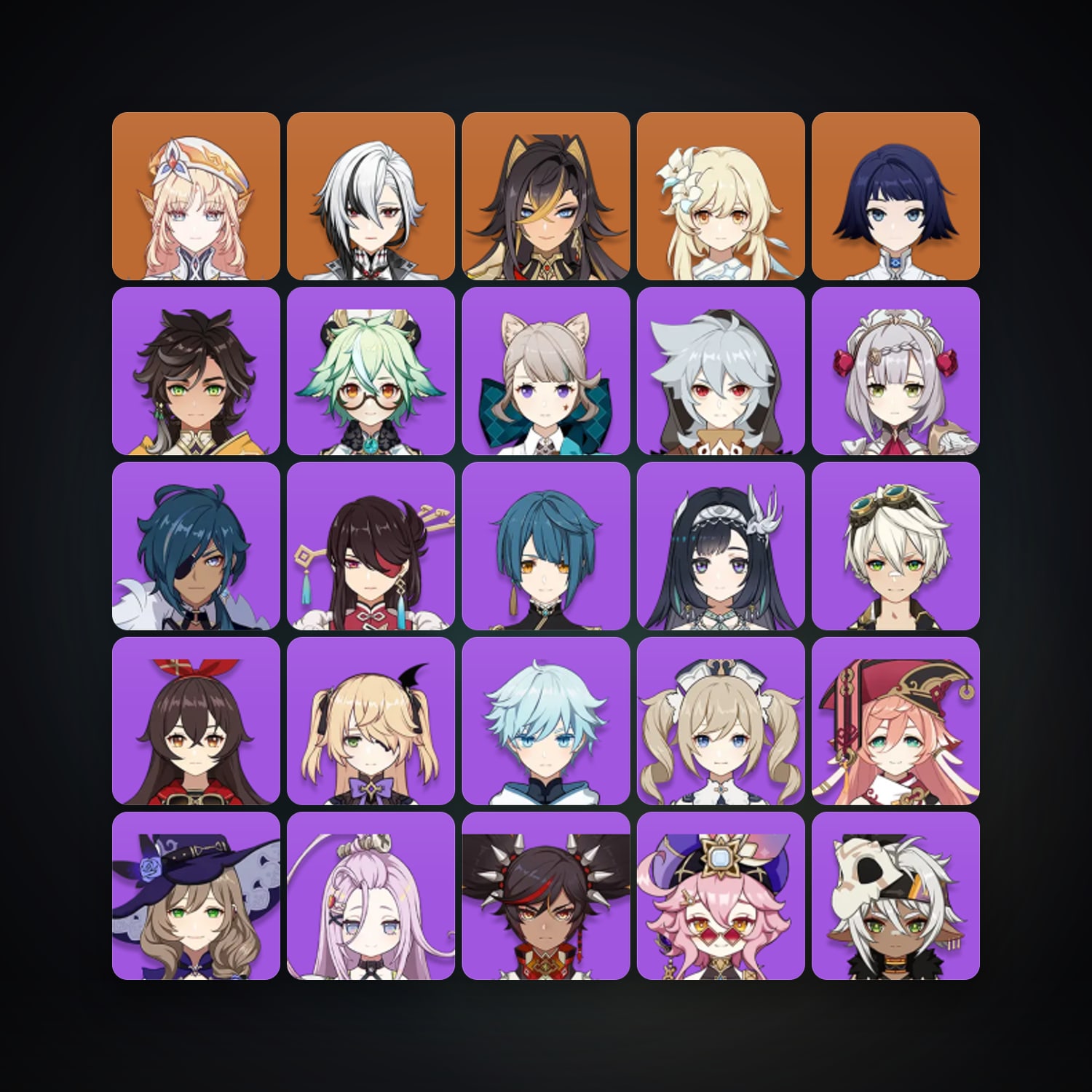 Genshin Impact | AR 45 | 26 Chars | 3× 5★ — Genshin / miHoYo Account — HabibiAccounts