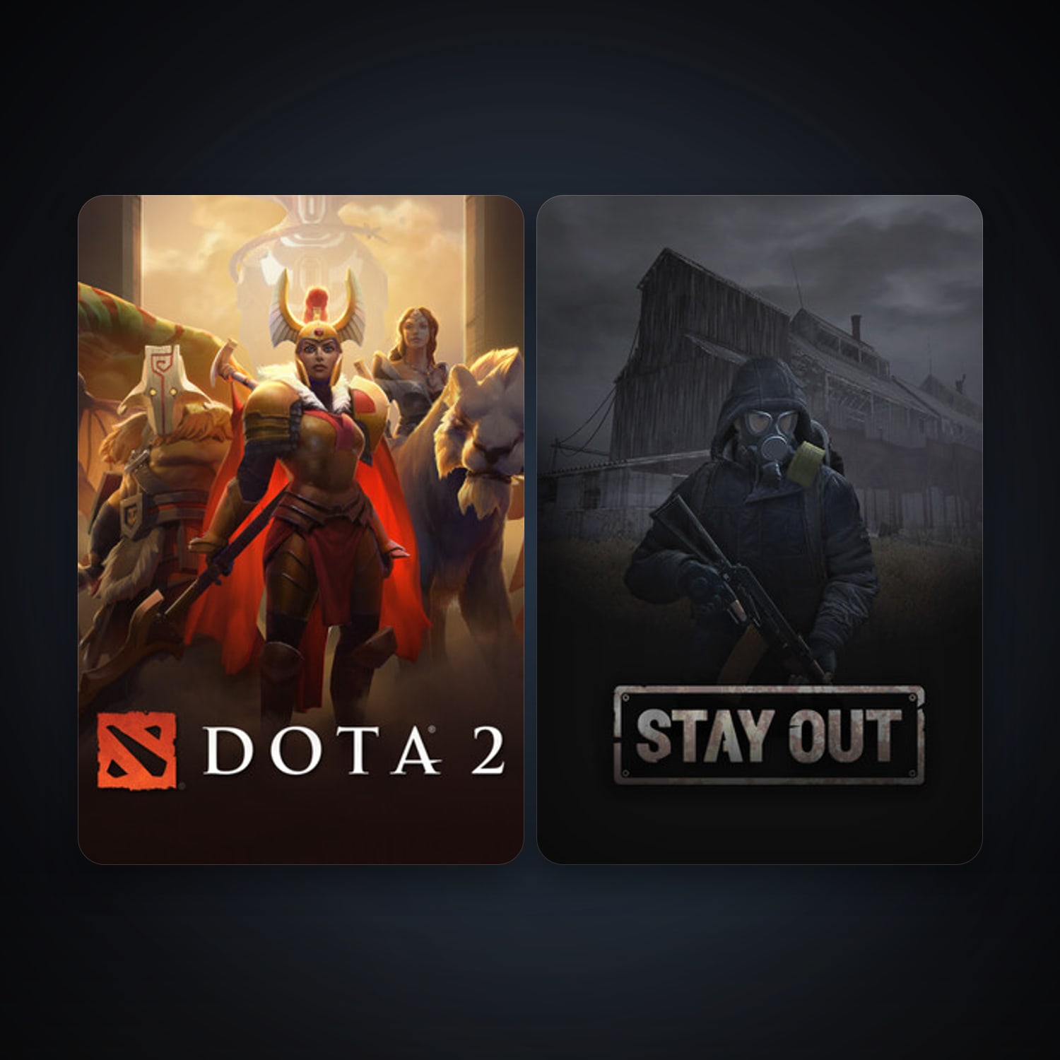Dota 2 + Stay Out, 3 games, clean — HabibiAccounts