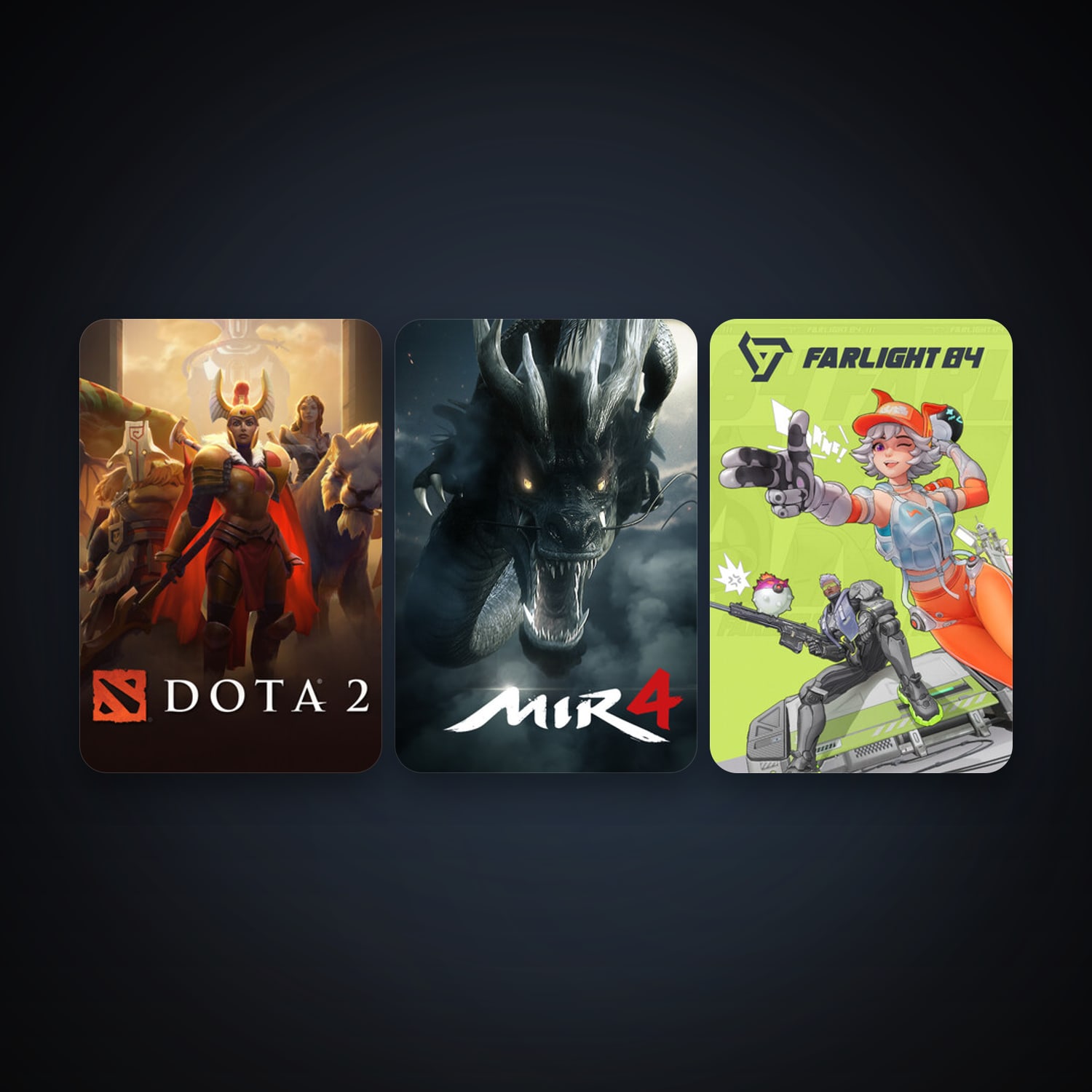 Dota 2 + MIR4, 5 games, clean — HabibiAccounts