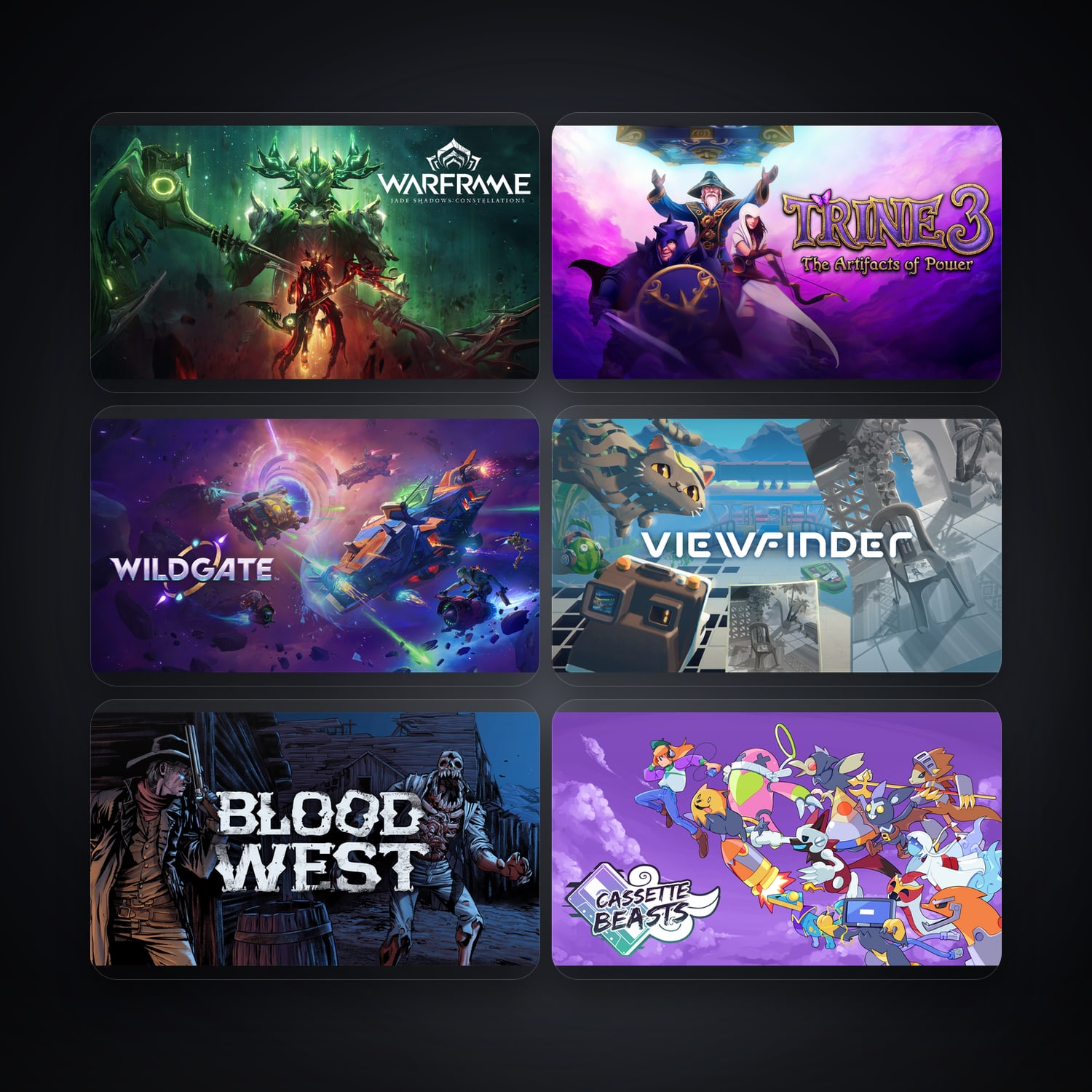 Epic Warframe + Trine 3: The Artifacts of Power — IN — 23 games — HabibiAccounts