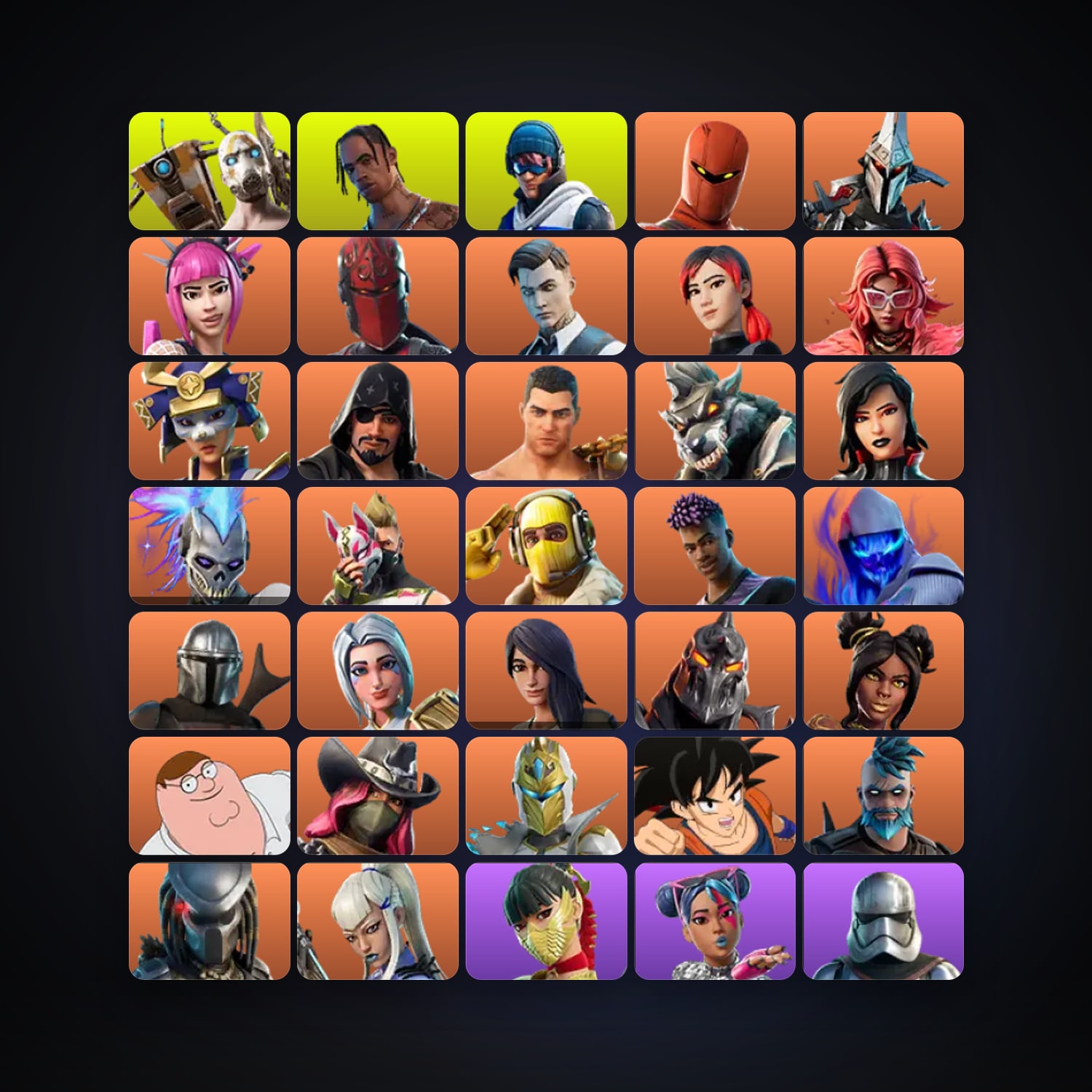 Hybrid — Eternal Knight — 347 skins — 1.1K V-Bucks — lvl 7538 — HabibiAccounts
