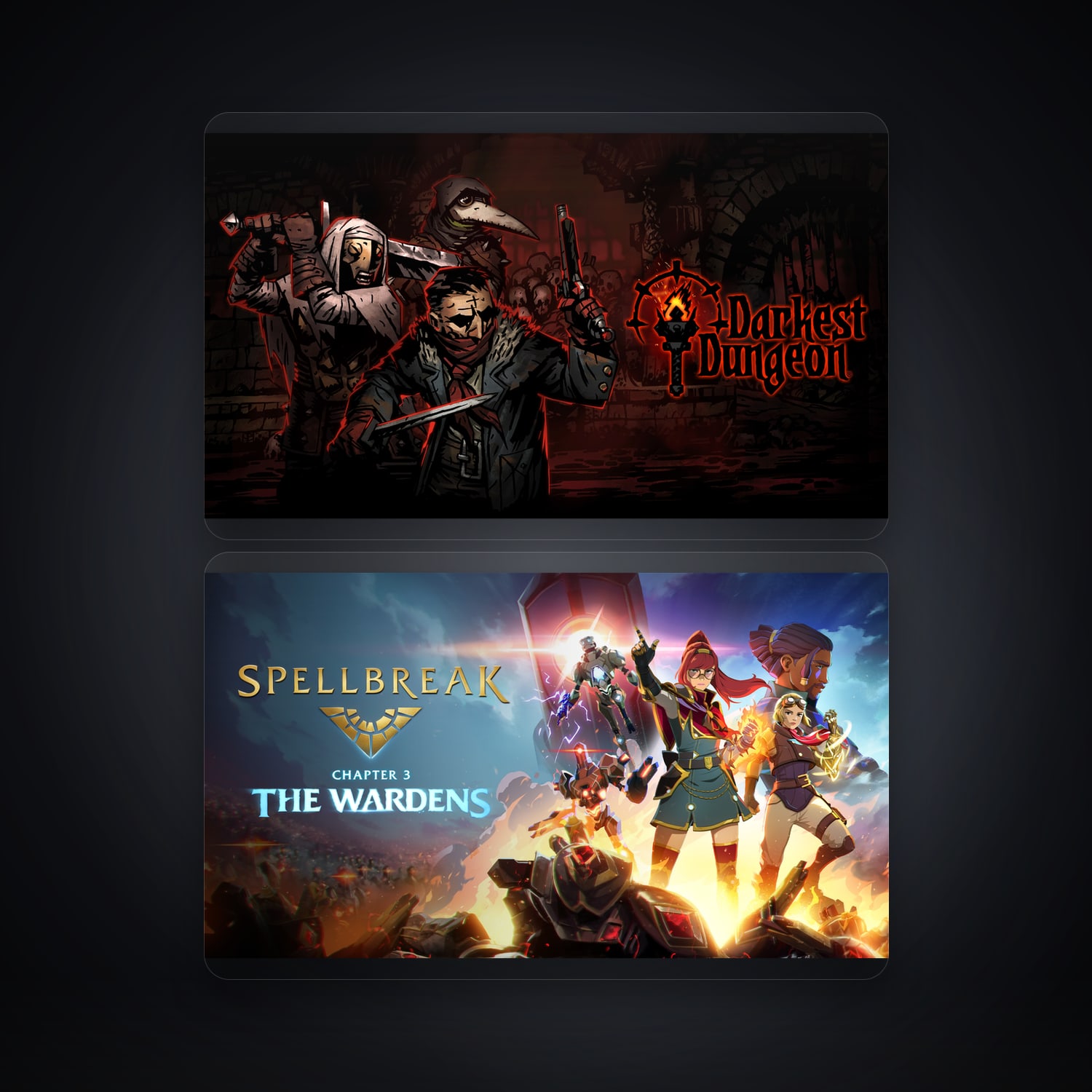 Epic Darkest Dungeon + Spellbreak — VN — HabibiAccounts