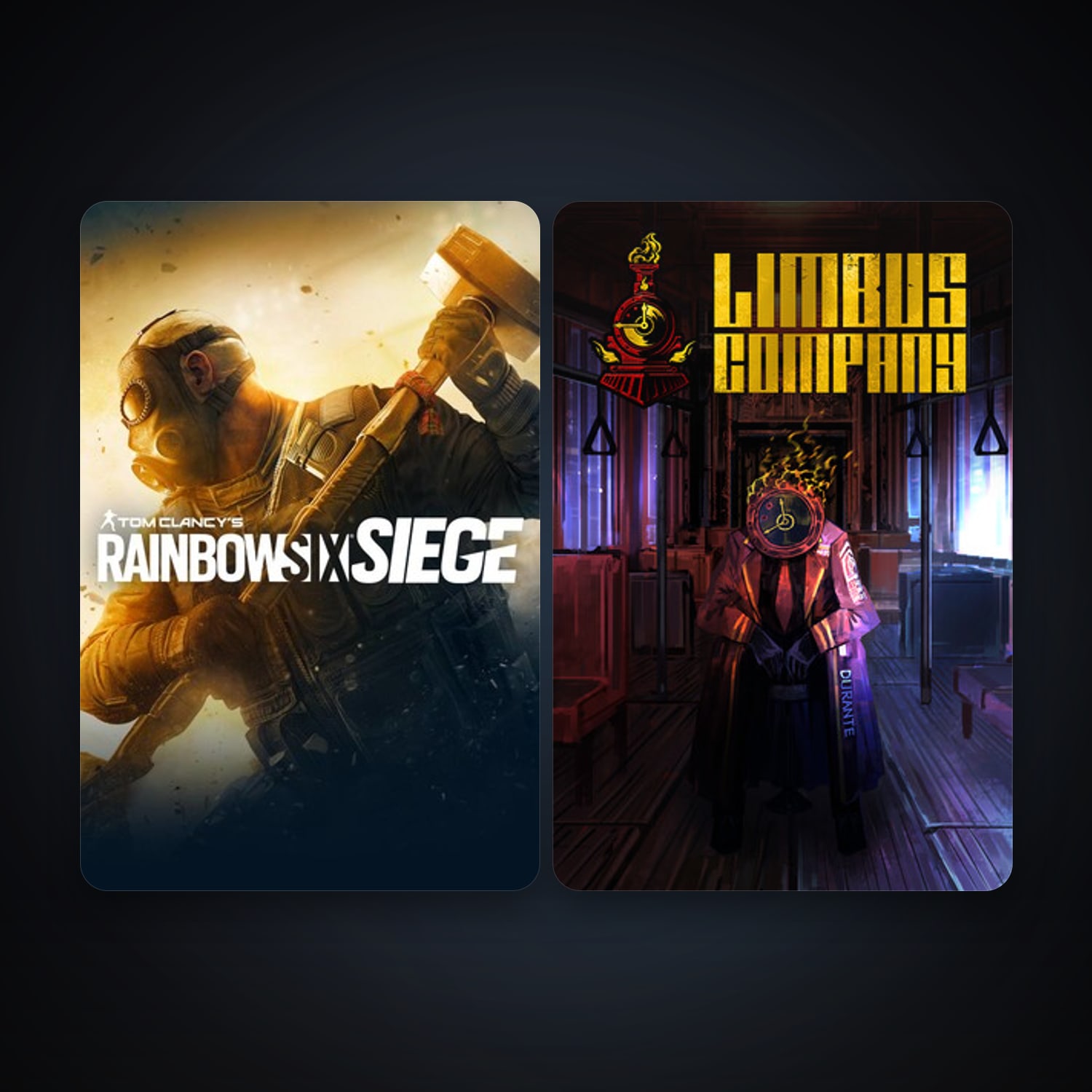 Tom Clancy's Rainbow Six Siege + Limbus Company, 3 games, clean — HabibiAccounts