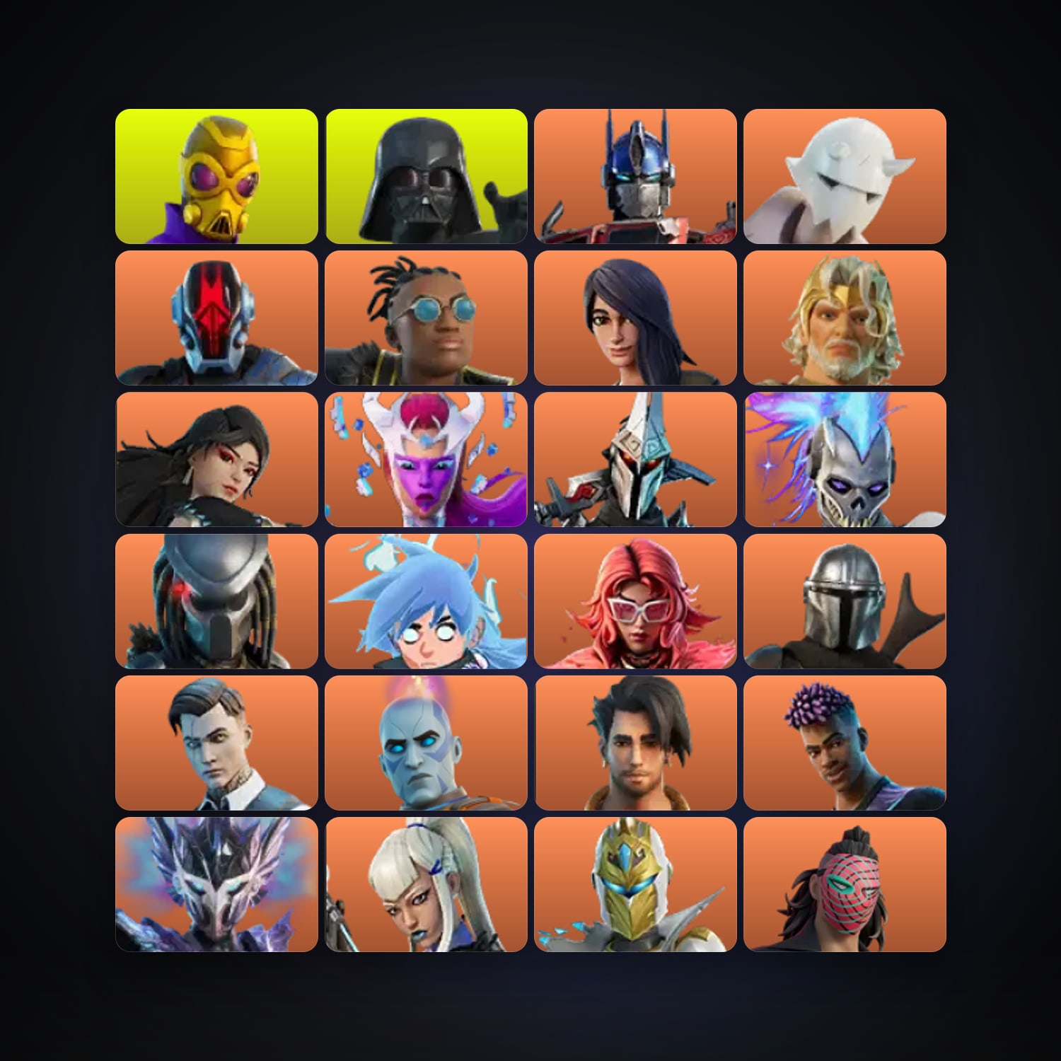 Optimus Prime — Snap — 306 skins — 800 V-Bucks — lvl 7616 — HabibiAccounts
