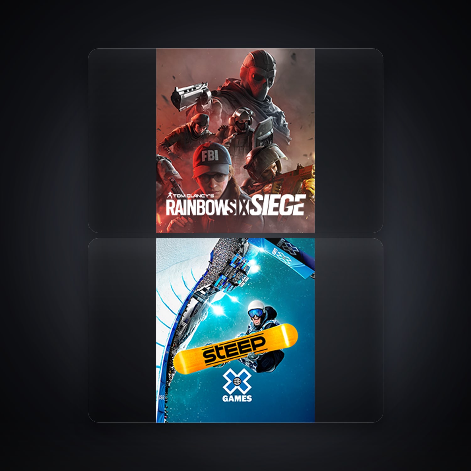 Ubisoft Tom Clancy's Rainbow Six Siege (Steam) + STEEP — MX — HabibiAccounts