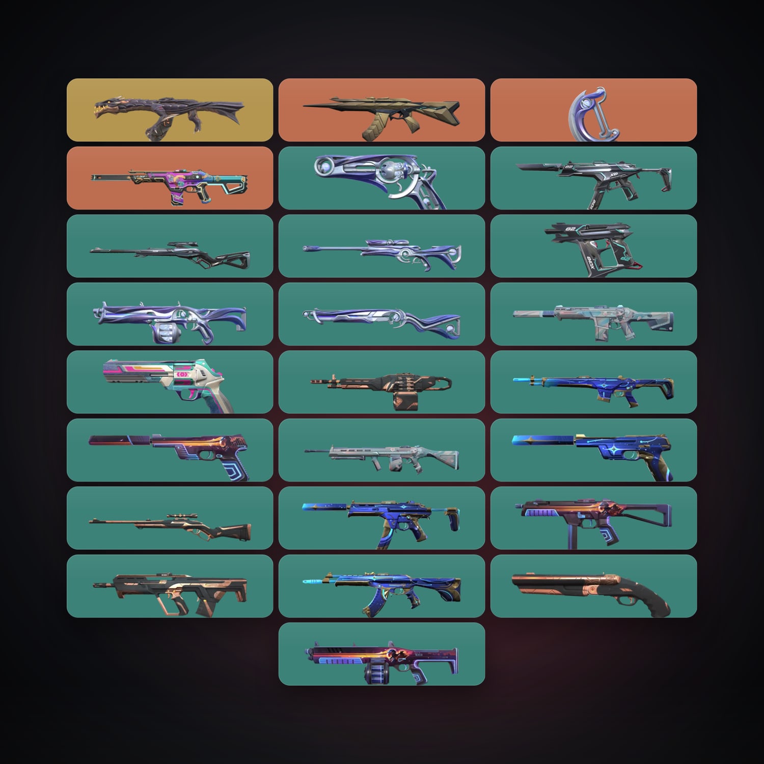BR Bronze 2 locker — 1 knives, 26 skins, lvl 66 — HabibiAccounts