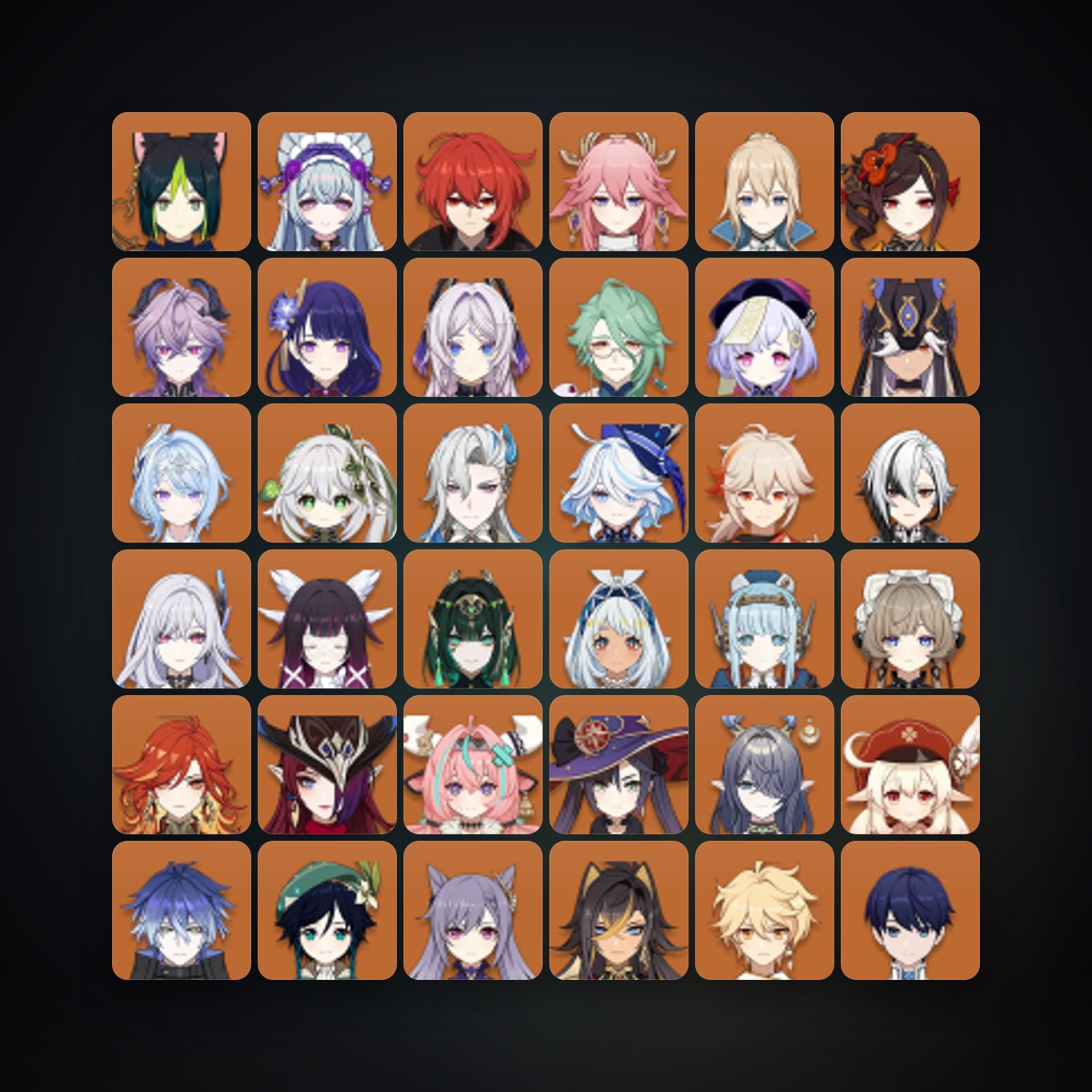 جينشن إمباكت | AR 60 | 88 شخصية | 34× 5★ — HabibiAccounts