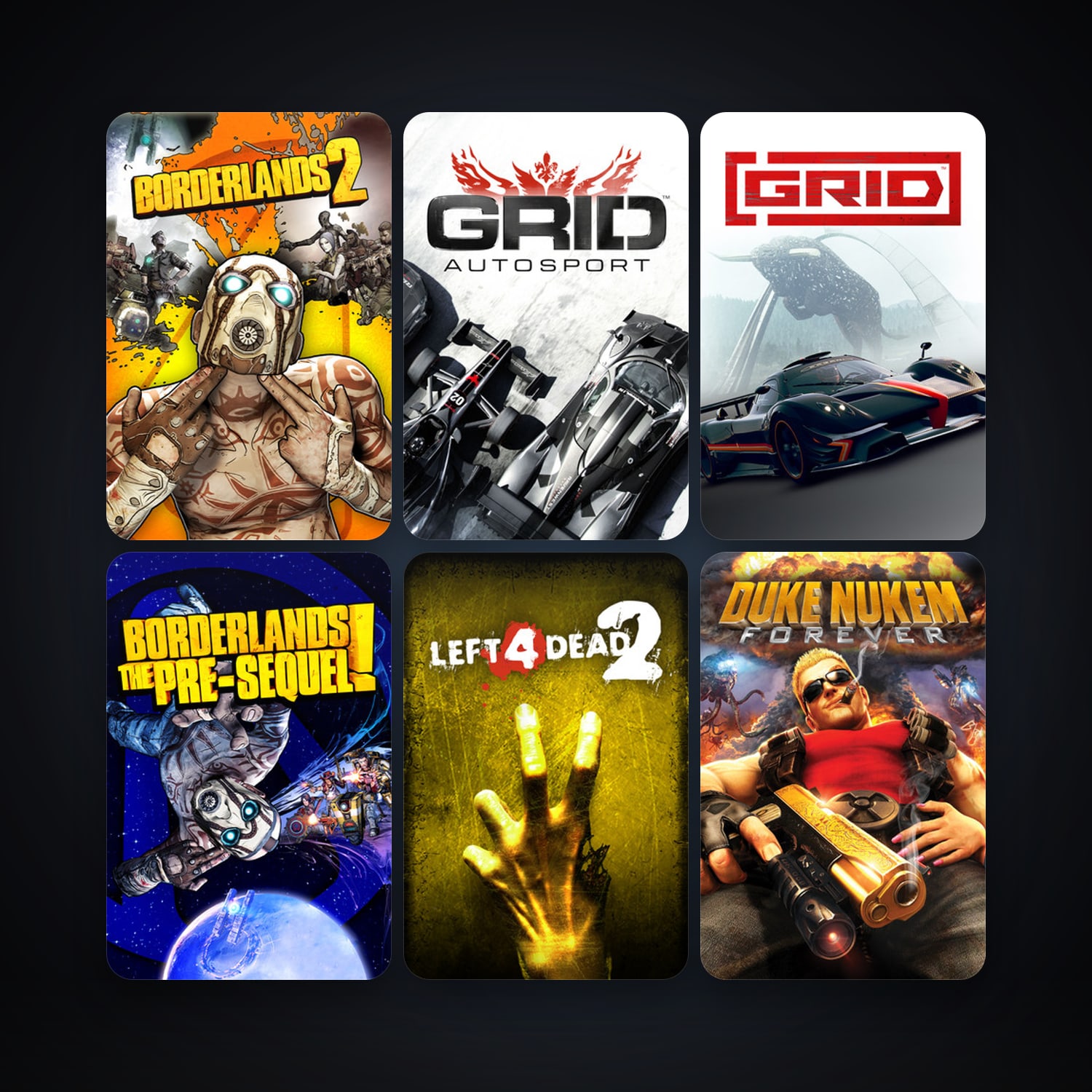 Left 4 Dead 2 + RACE 07, 30 games, clean — HabibiAccounts