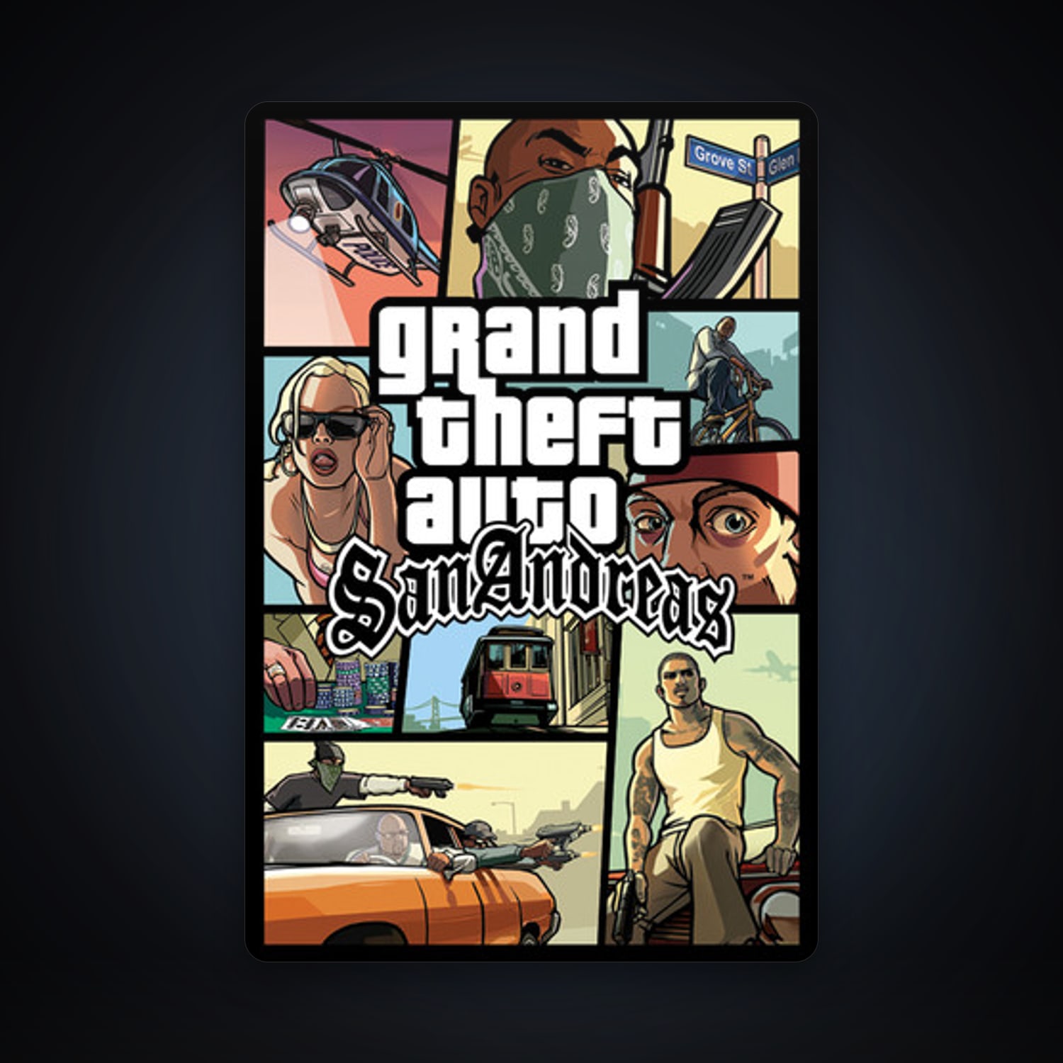 Grand Theft Auto: San Andreas, 2 games, clean — HabibiAccounts