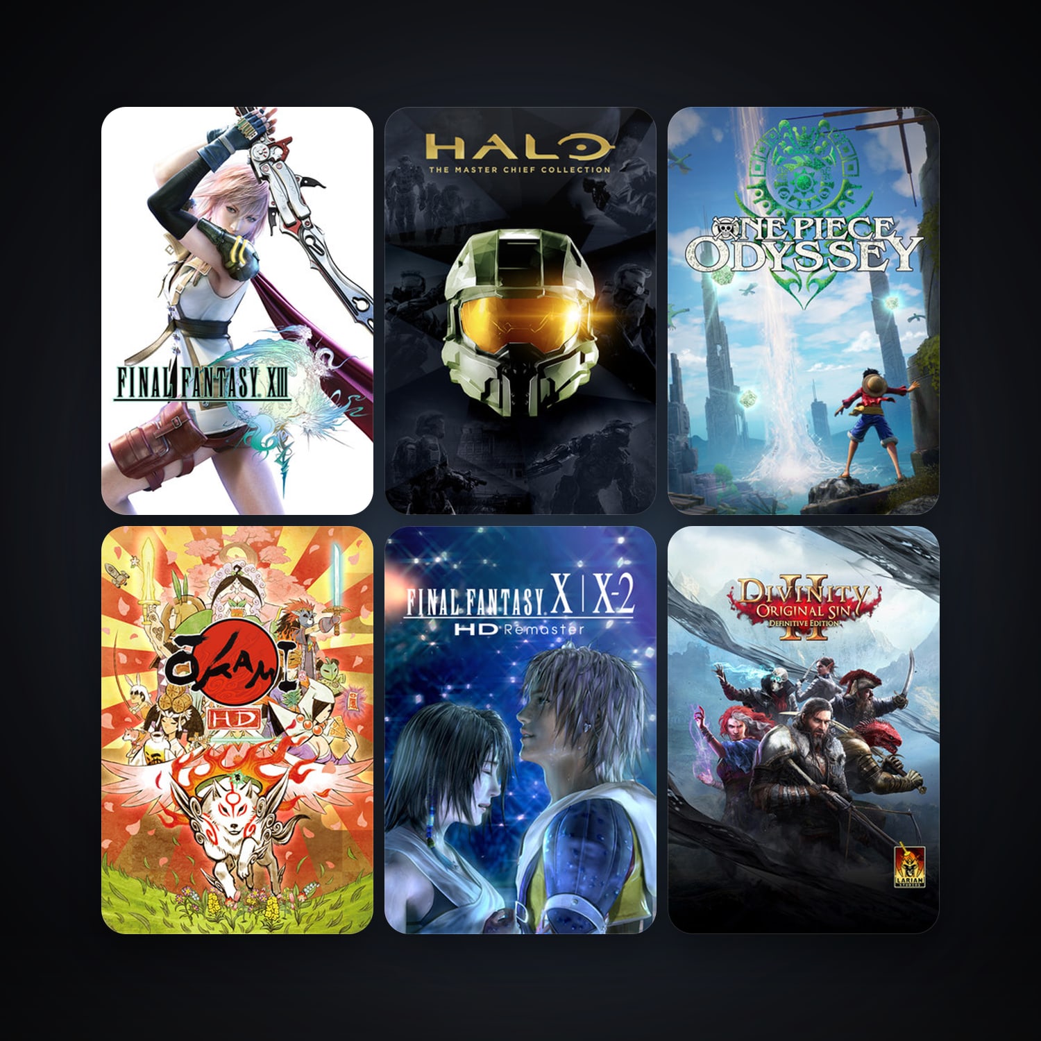 FINAL FANTASY XIII + FINAL FANTASY X/X-2 HD Remaster, 54 games, clean — HabibiAccounts