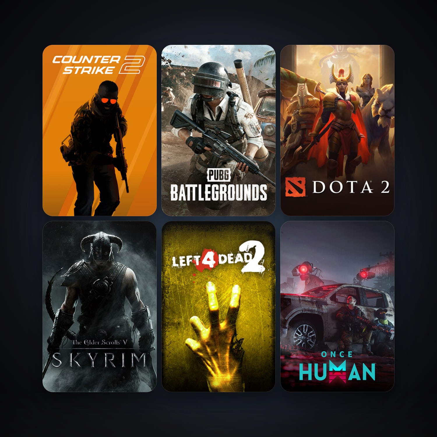 Left 4 Dead 2 + Dota 2, 59 games, Steam 10, clean — HabibiAccounts