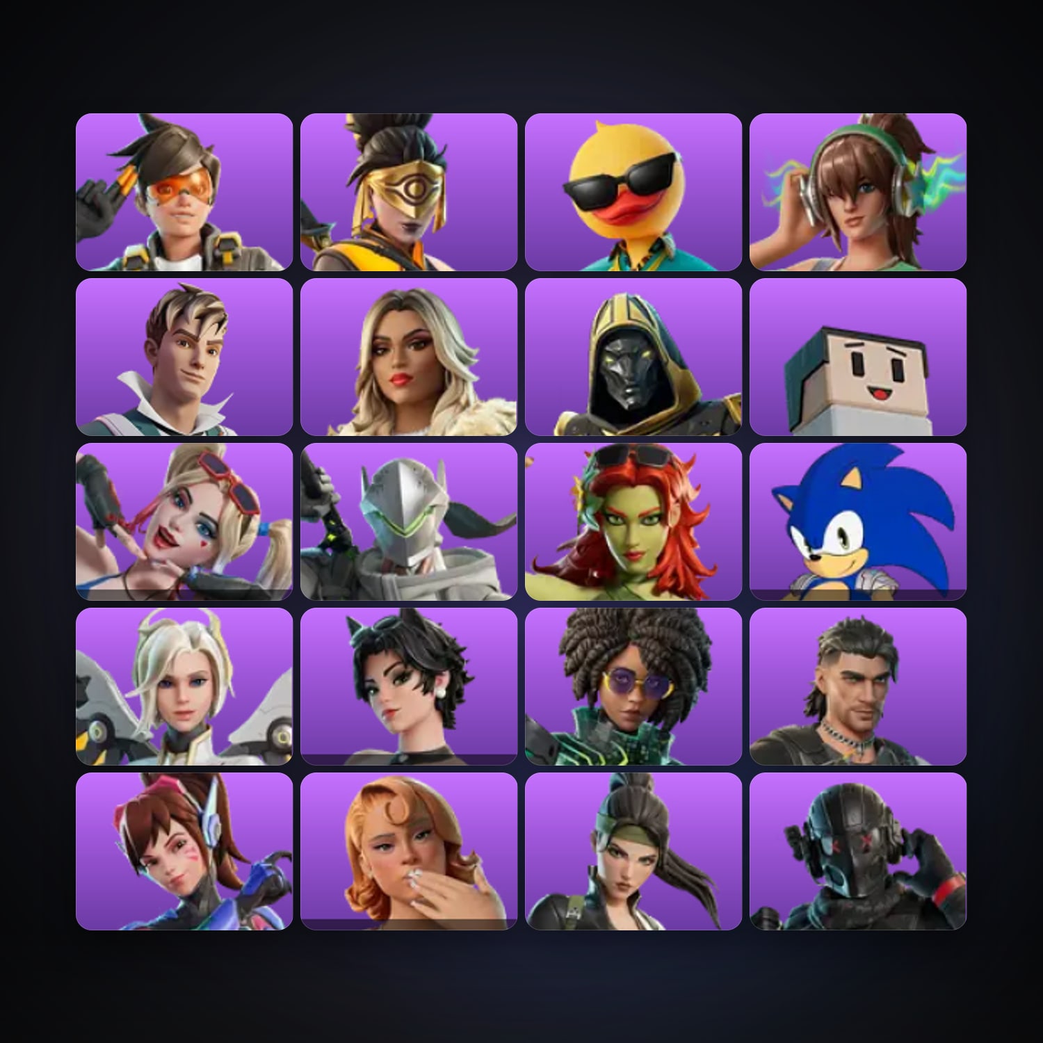 هالحساب فورتنايت Tracer وThe Voidblade، لوكر 22 سكن، 500 فيبوكس، لفل 586، 28 فوز — HabibiAccounts