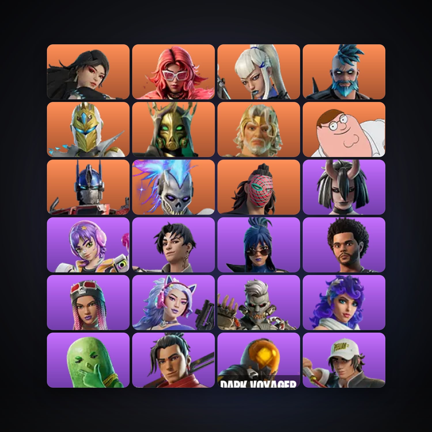 Fortnite locker — 149 skins — 2.8K V-Bucks — lvl 3849 — HabibiAccounts