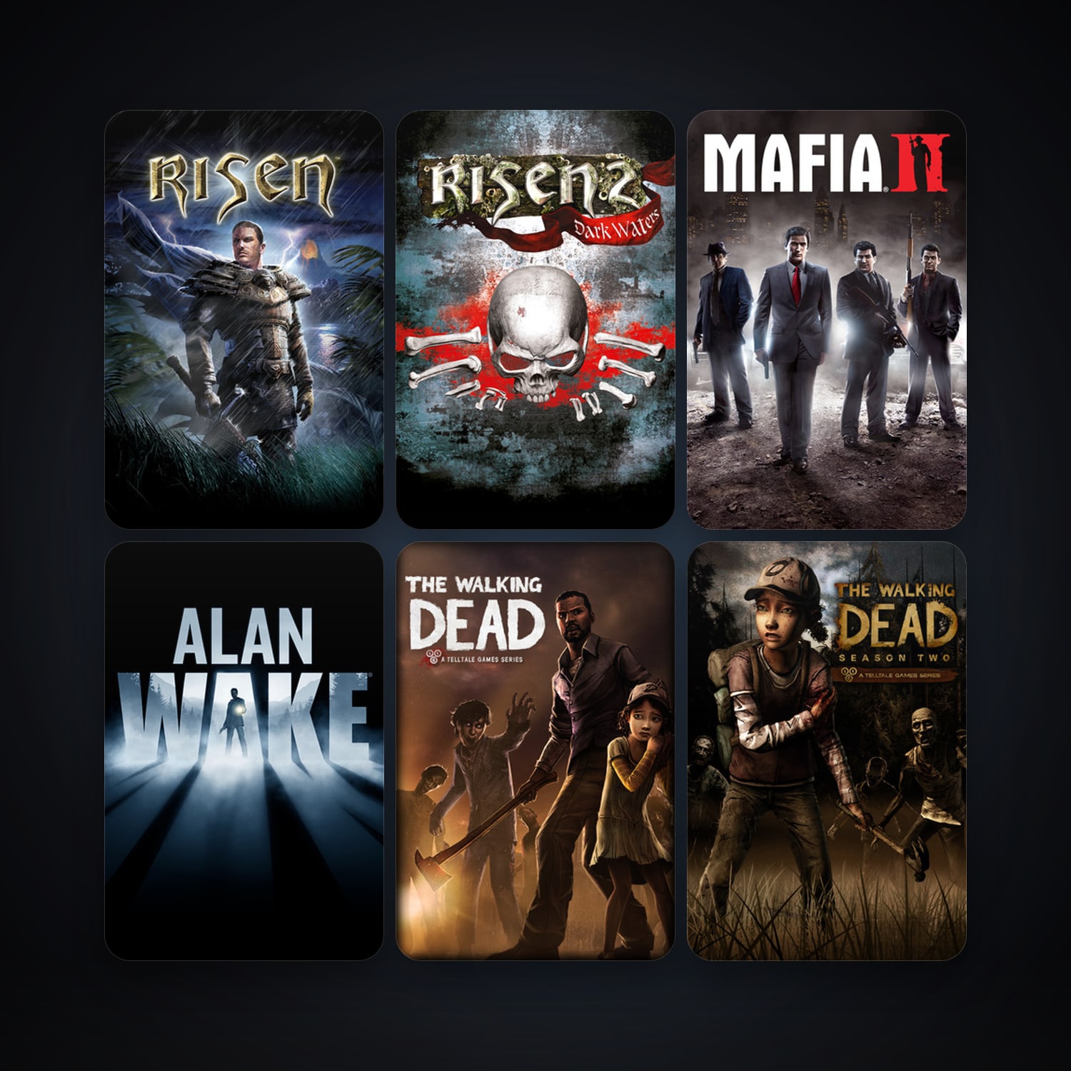 Left 4 Dead 2 + Saints Row 2, 25 games, Steam 10, clean — HabibiAccounts