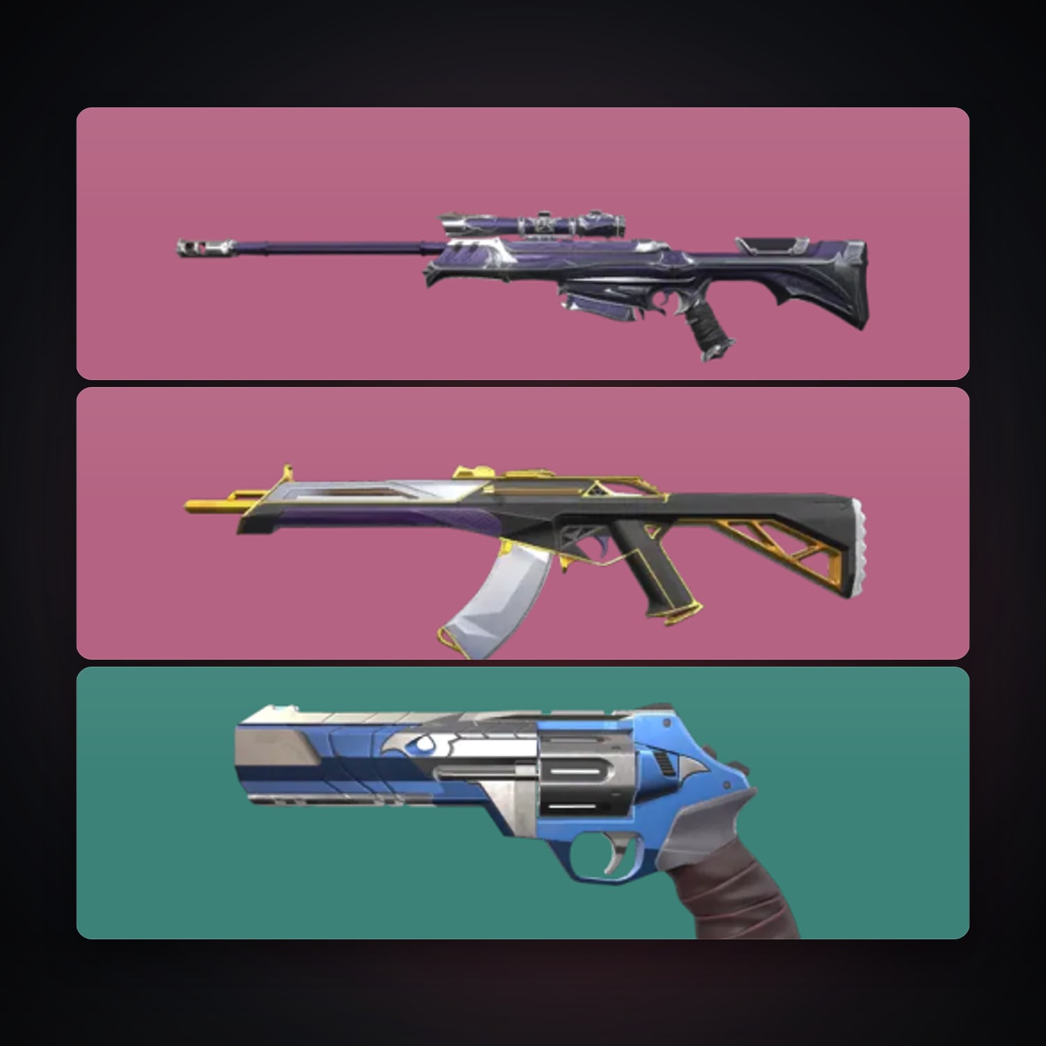 AP Iron 3 locker — 3 skins, lvl 46 — HabibiAccounts