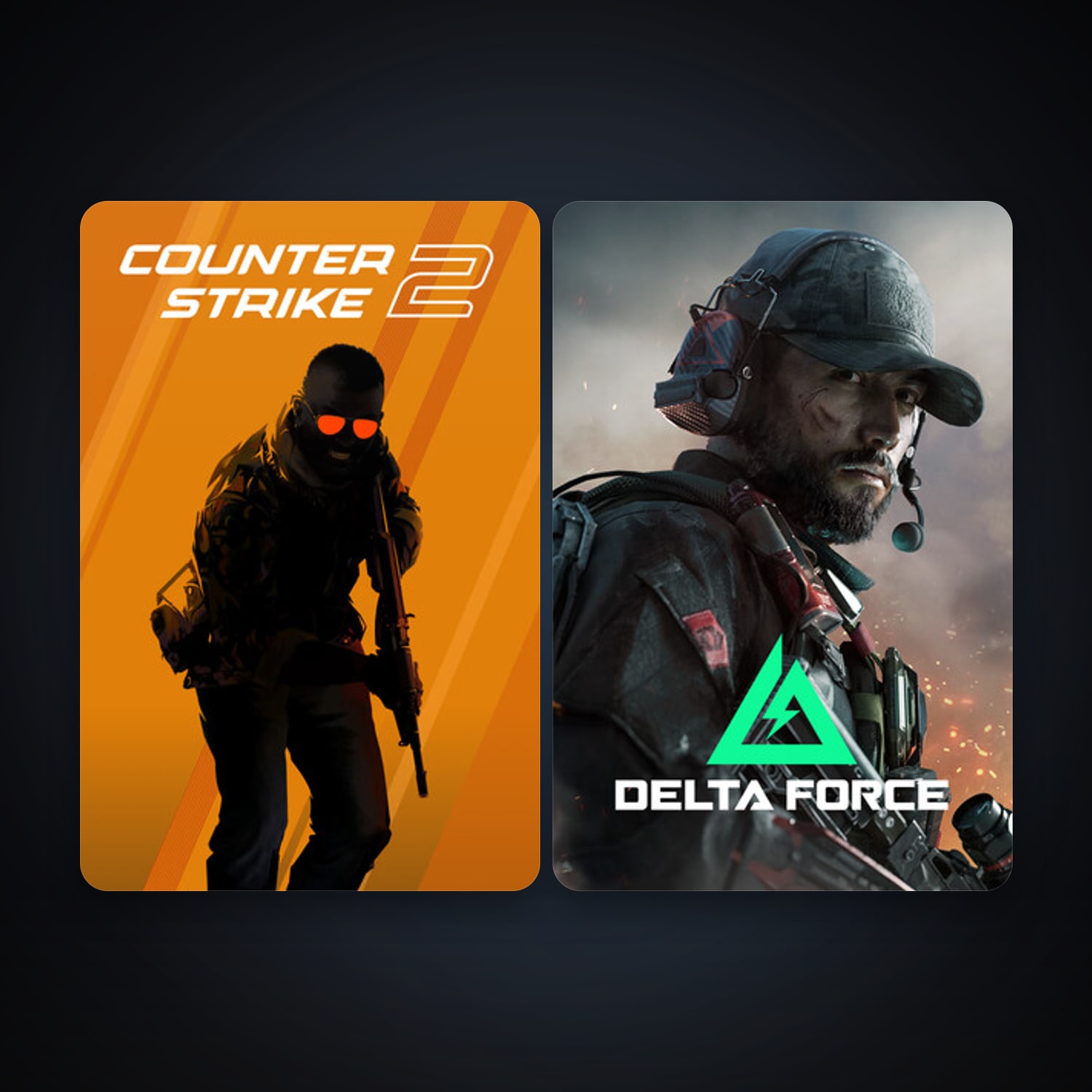 CS2 Prime + Delta Force: Hawk Ops, 3 games, clean — HabibiAccounts