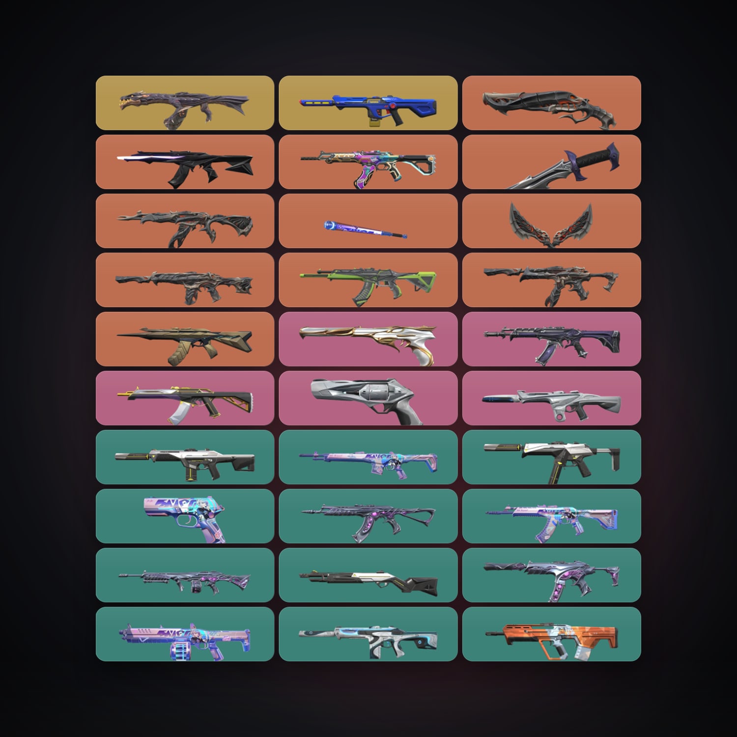 EU Plat 2 locker — 3 knives, 59 skins, lvl 103 — HabibiAccounts