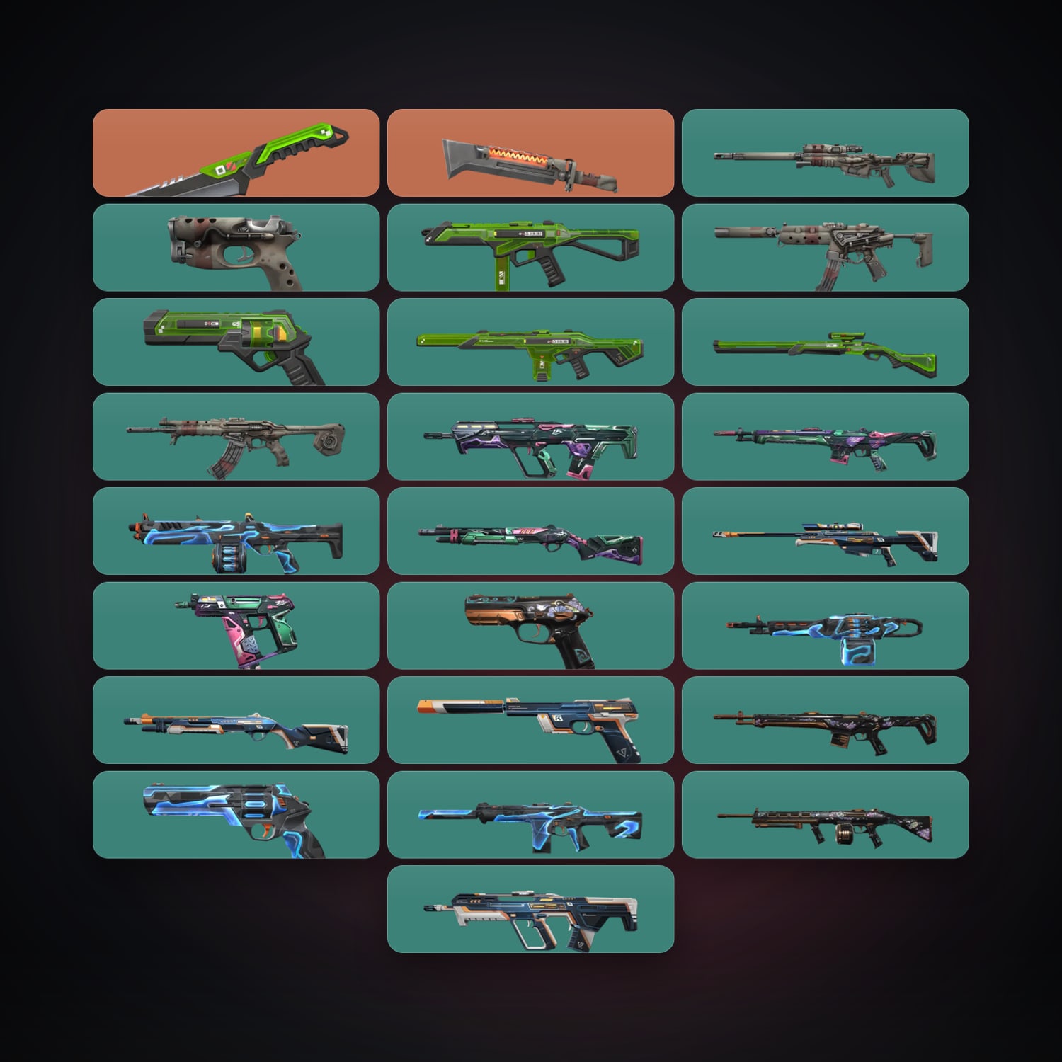 EU locker — 2 knives, 26 skins, lvl 40 — HabibiAccounts