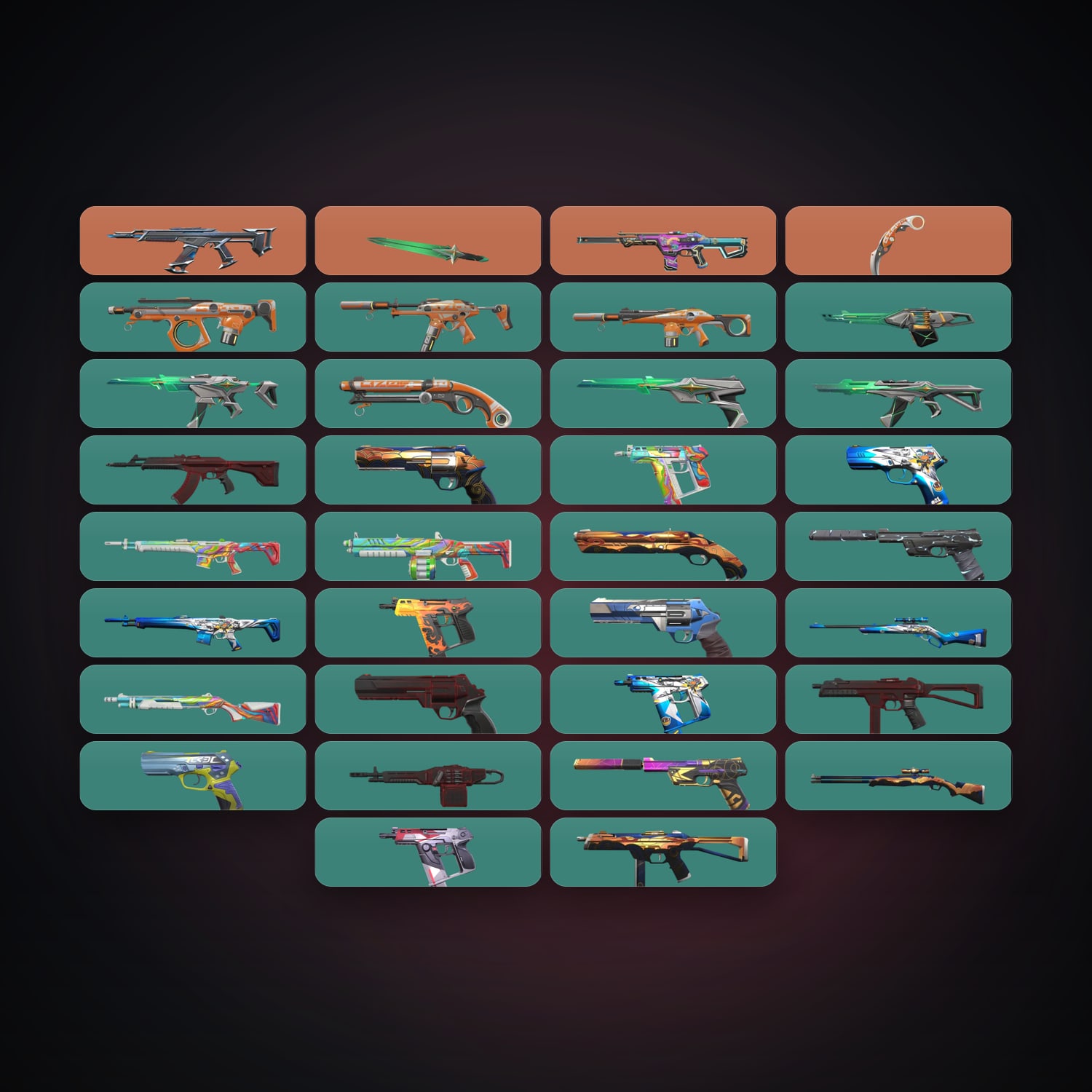 EU Silver 2 locker — 2 knives, 34 skins, lvl 144 — HabibiAccounts