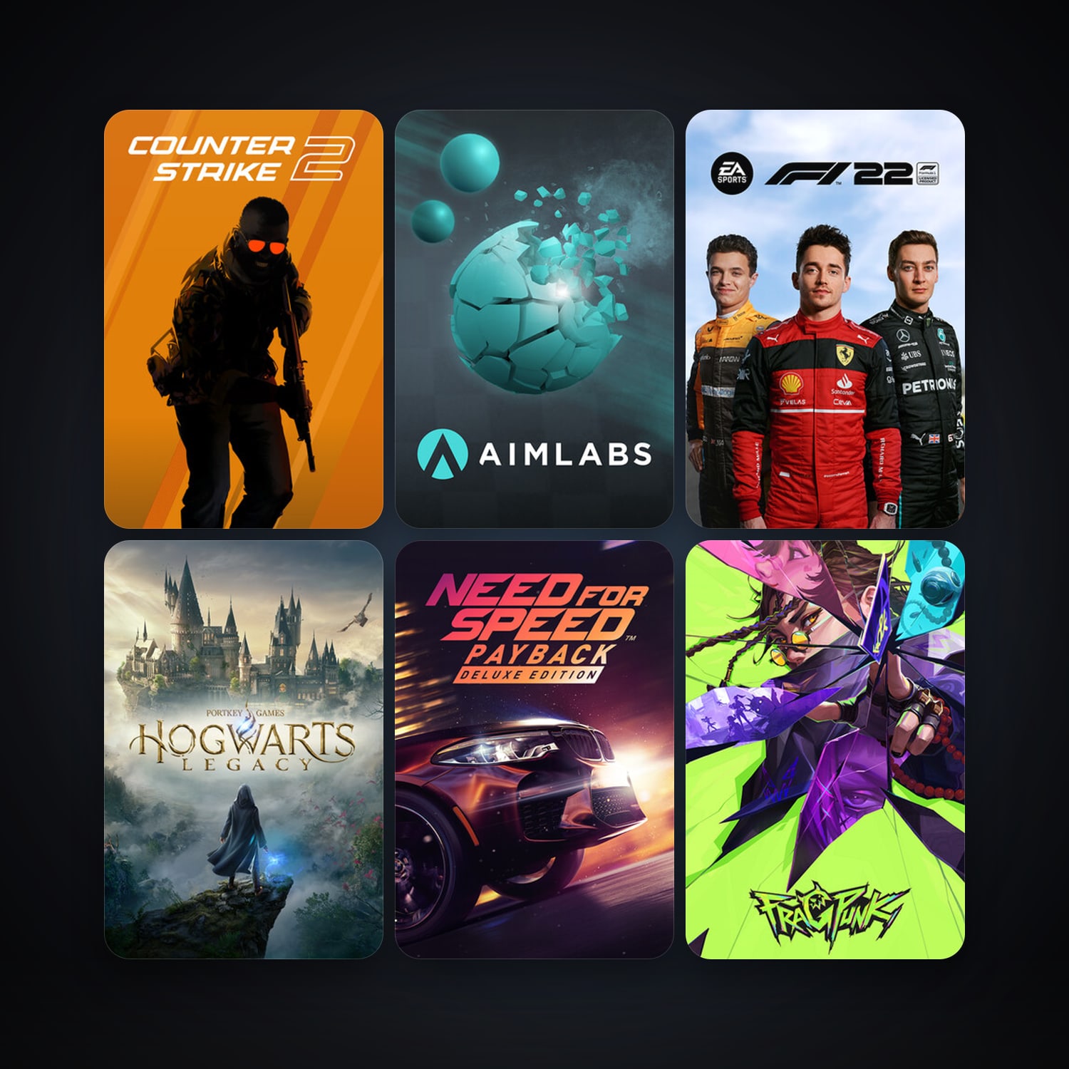 CS2 Prime + RaceRoom Racing Experience, 12 games, clean — HabibiAccounts