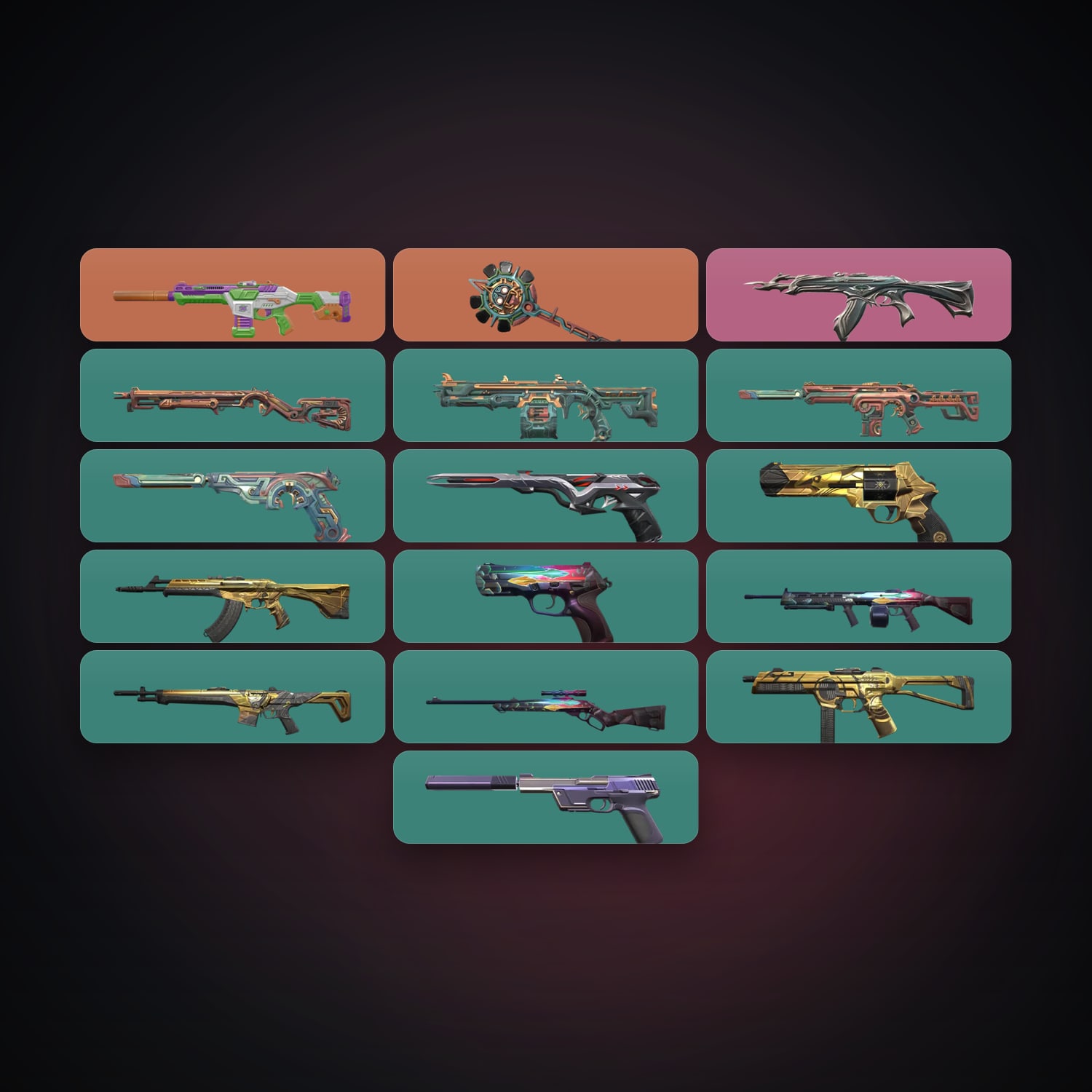 EU Diamond 1 locker — 1 knives, 17 skins, lvl 81 — HabibiAccounts