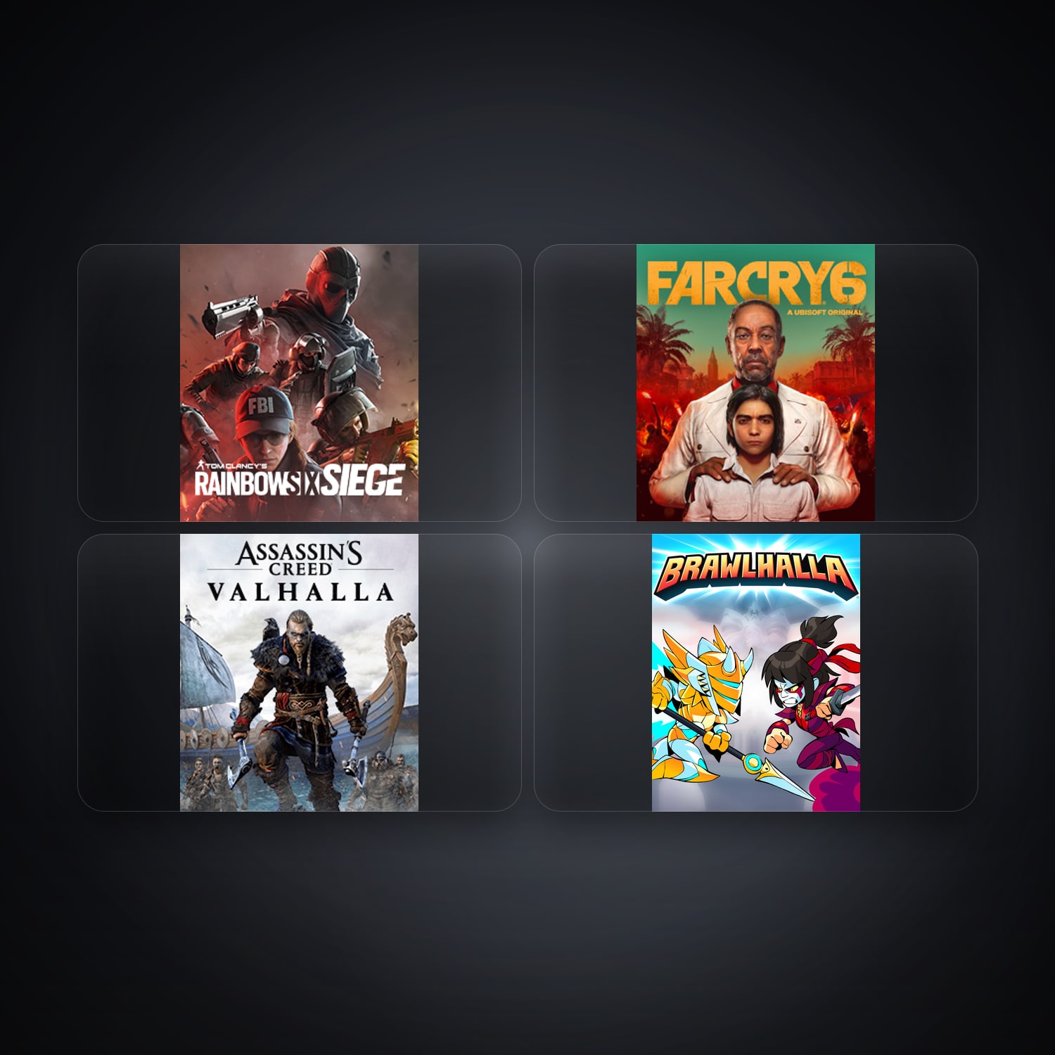 هالحساب يوبيسوفت فيه Tom Clancy's Rainbow Six Siege وFar Cry 6، MX، 4 ألعاب — HabibiAccounts