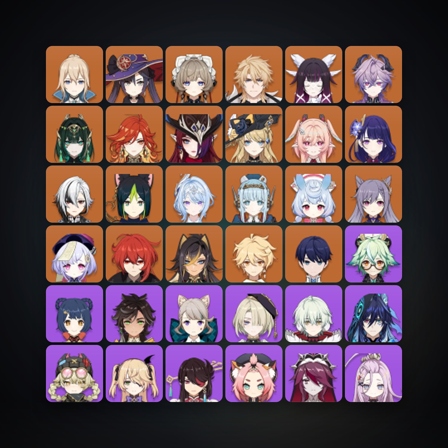 Genshin Impact | AR 58 | 64 Chars | 21× 5★ — Genshin / miHoYo Account — HabibiAccounts