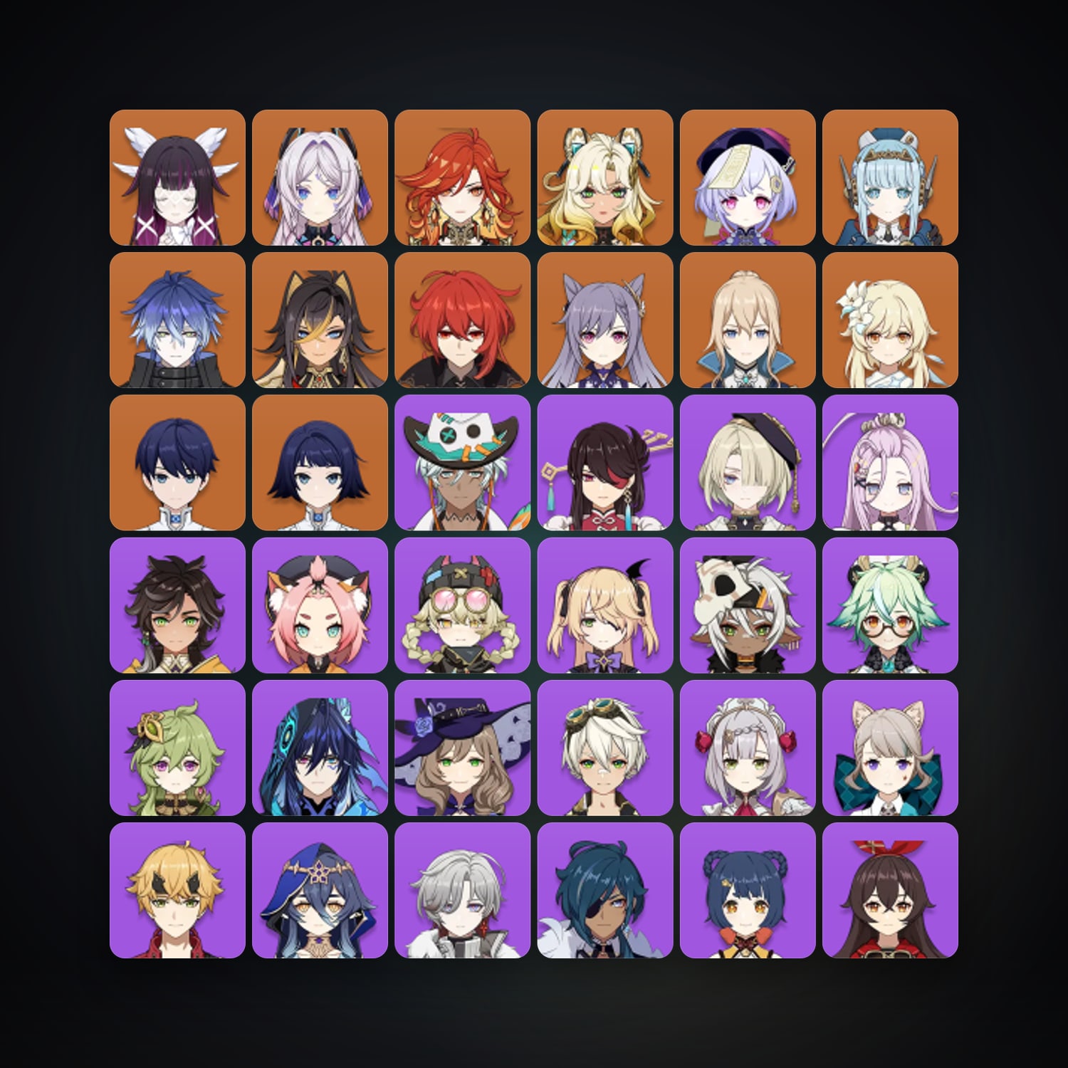 Genshin Impact | AR 56 | 47 Chars | 11× 5★ — HabibiAccounts