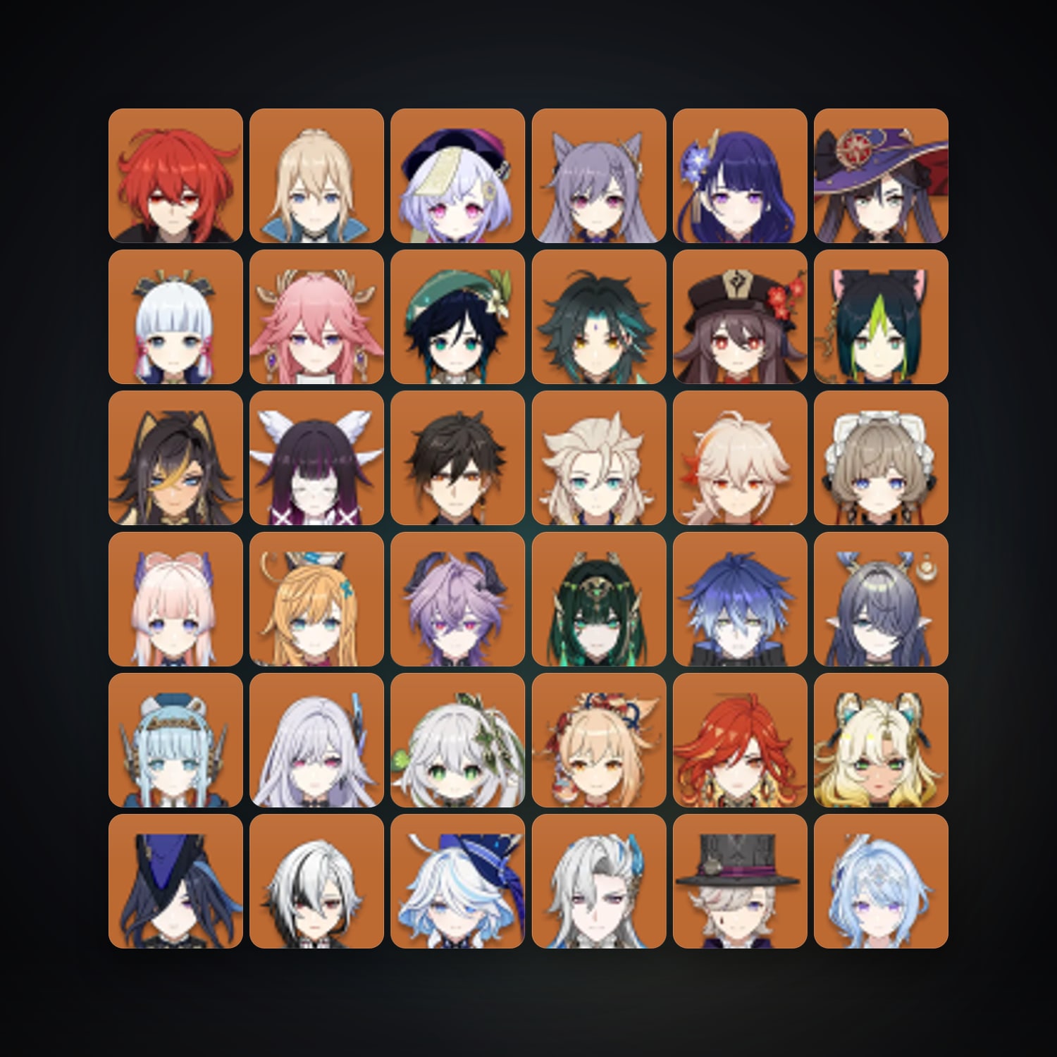 Genshin Impact | AR 60 | 92 Chars | 37× 5★ — Genshin / miHoYo Account — HabibiAccounts